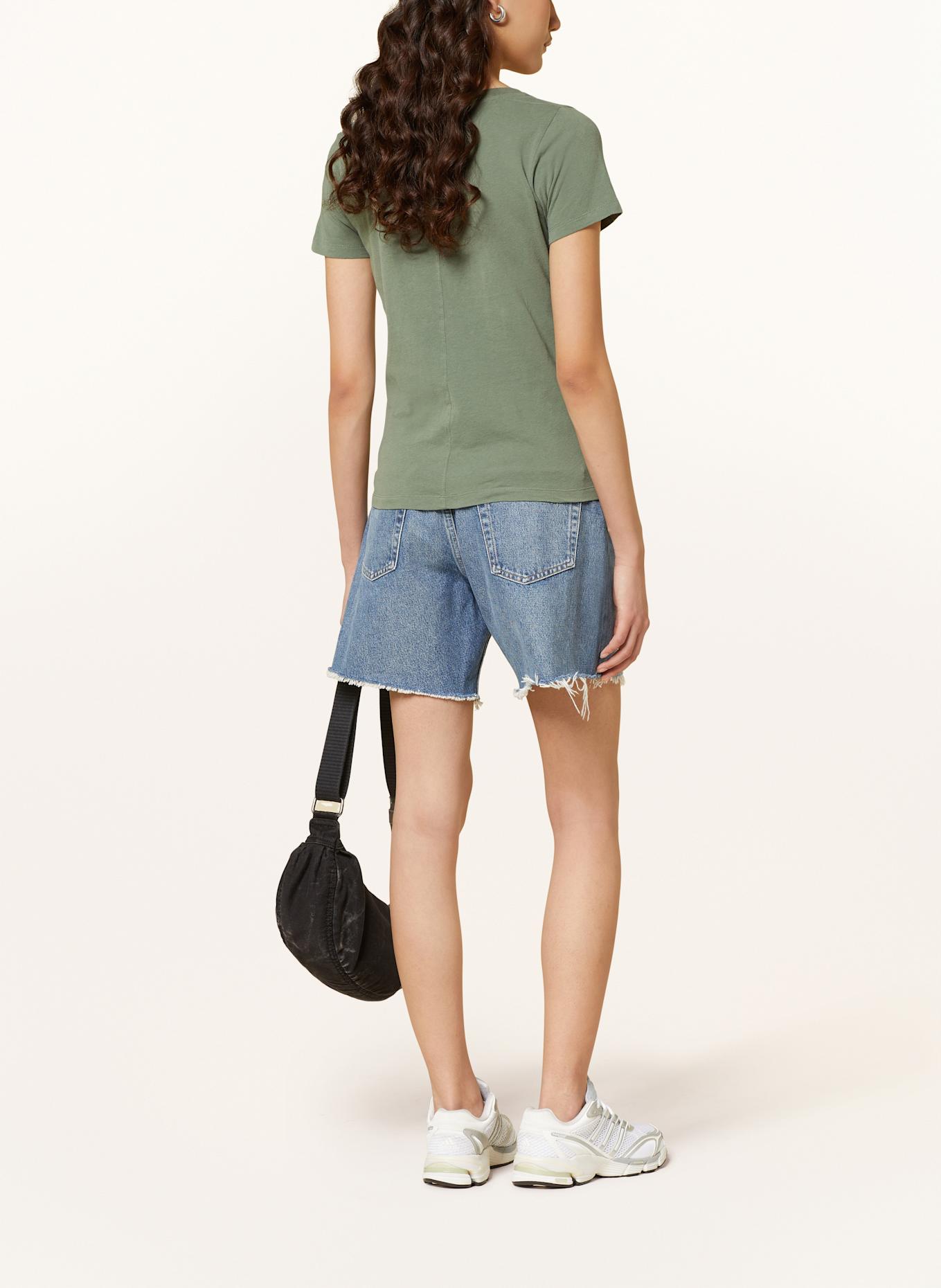 American Vintage T-Shirt GAMIPY: OLIV