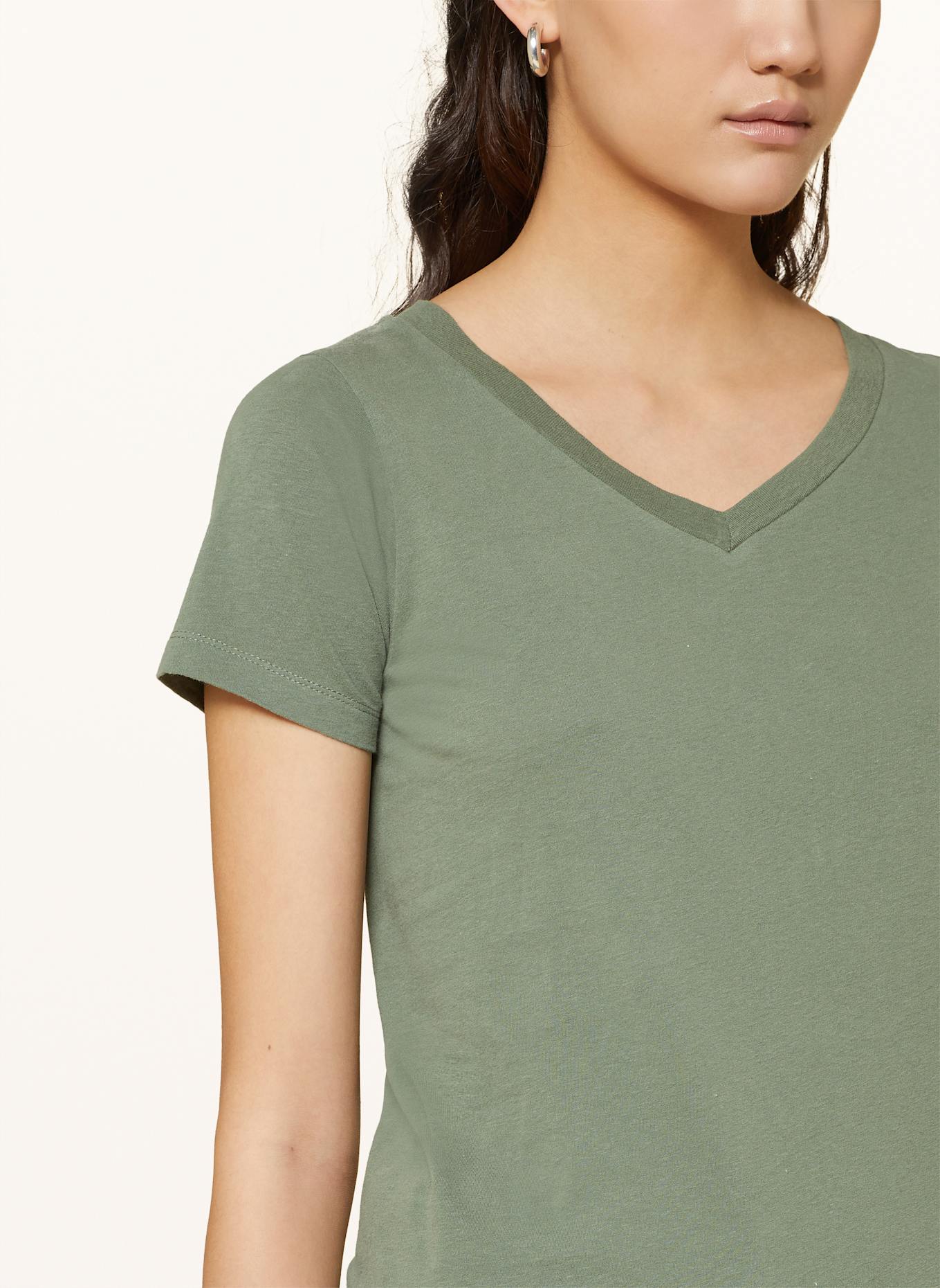 American Vintage T-Shirt GAMIPY: OLIV