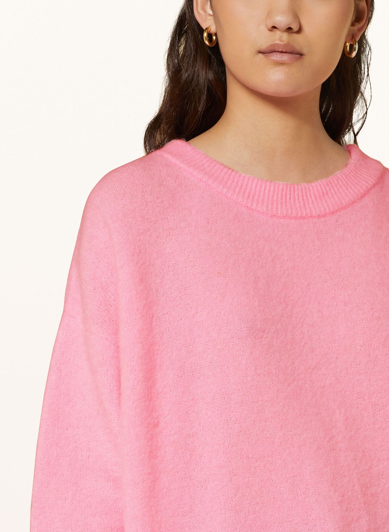 American Vintage Pullover VITOW mit Alpaka: ROSA
