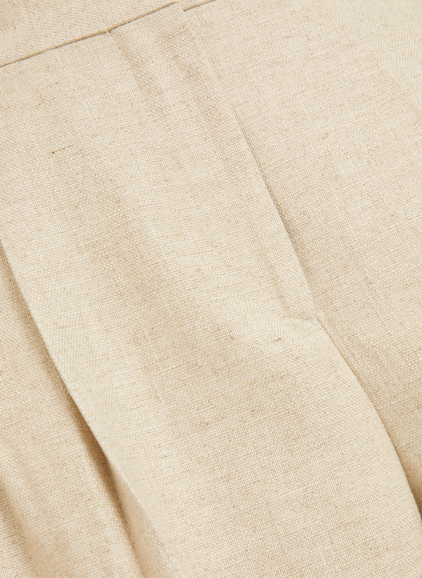 TOTEME Hose mit Leinen: BEIGE