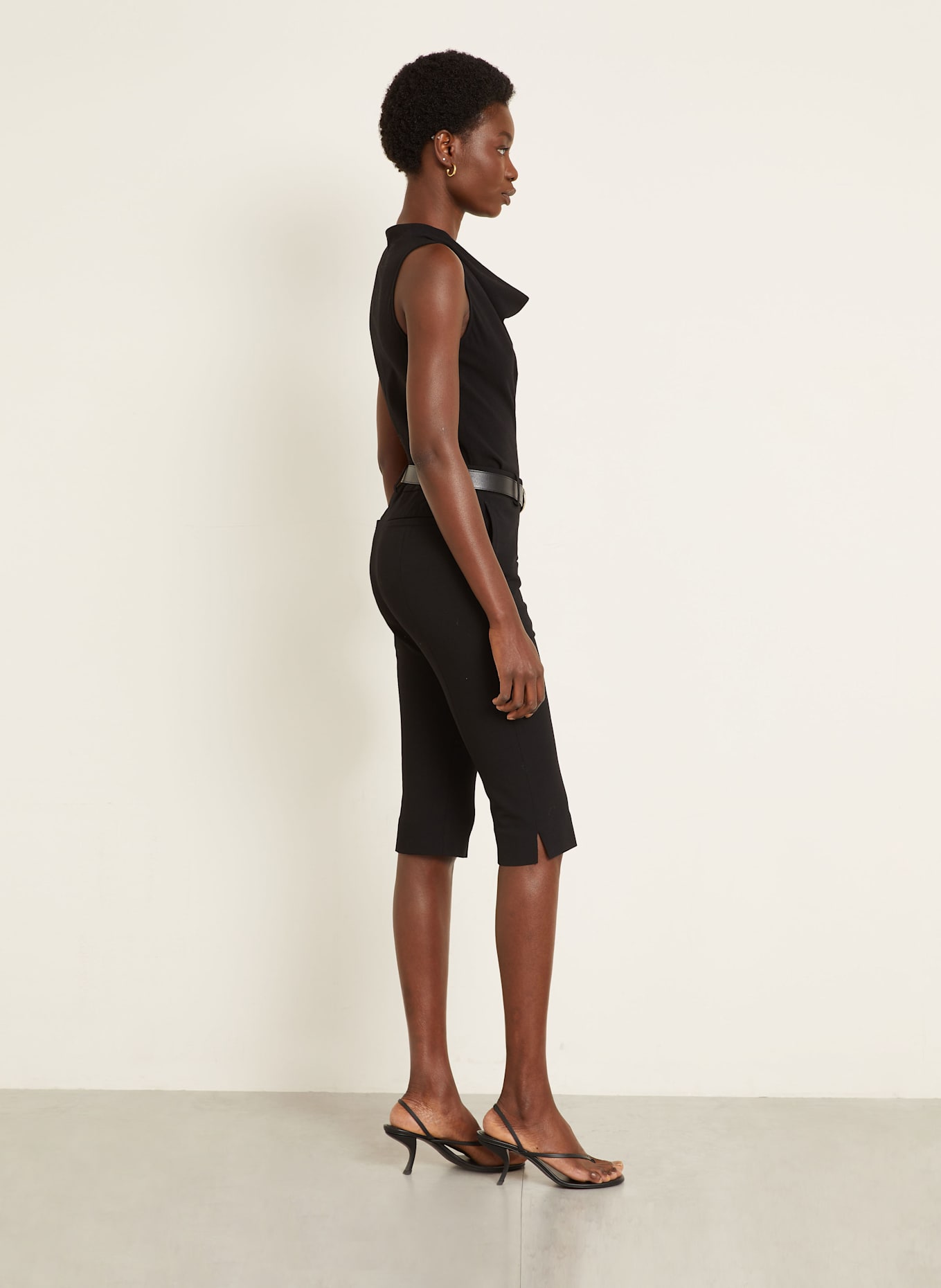 TOTEME 3/4-Hose: SCHWARZ