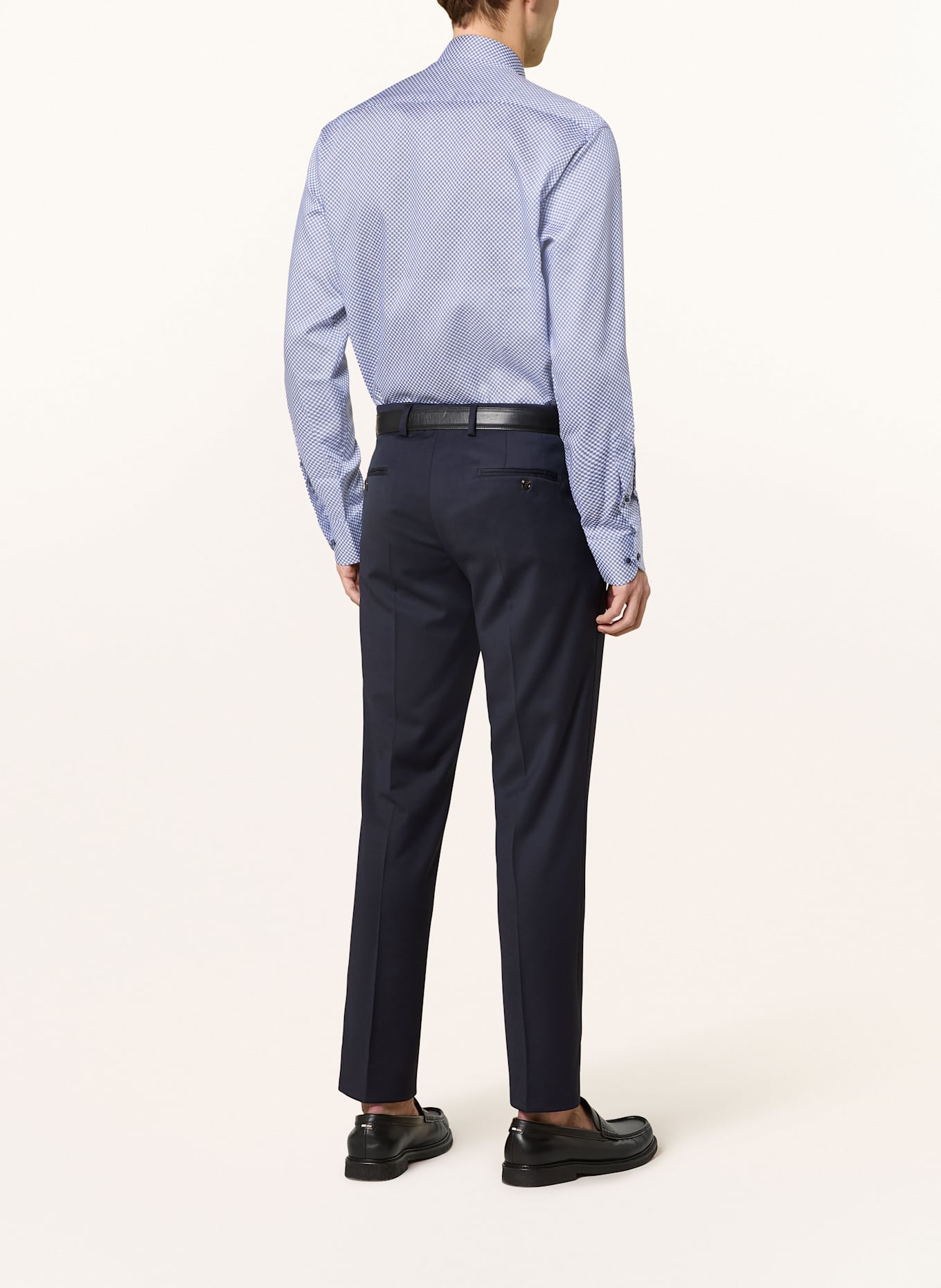 ETERNA Košile Comfort Fit: MODRÁ