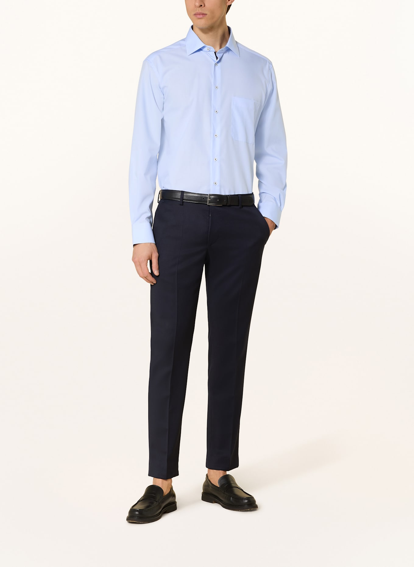 ETERNA Shirt comfort fit: LIGHT BLUE