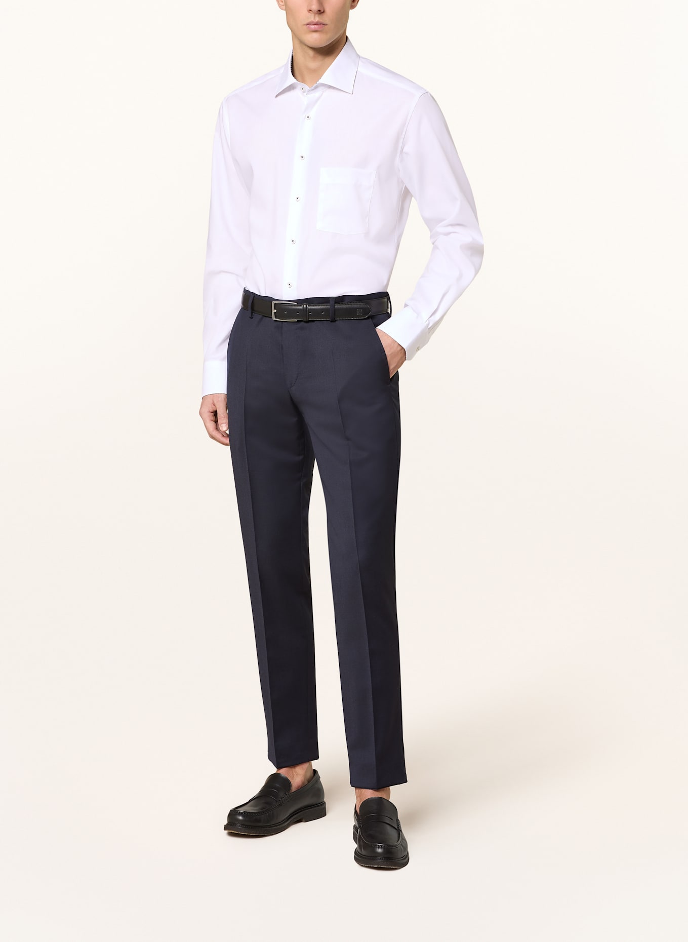 ETERNA Shirt modern fit: WHITE