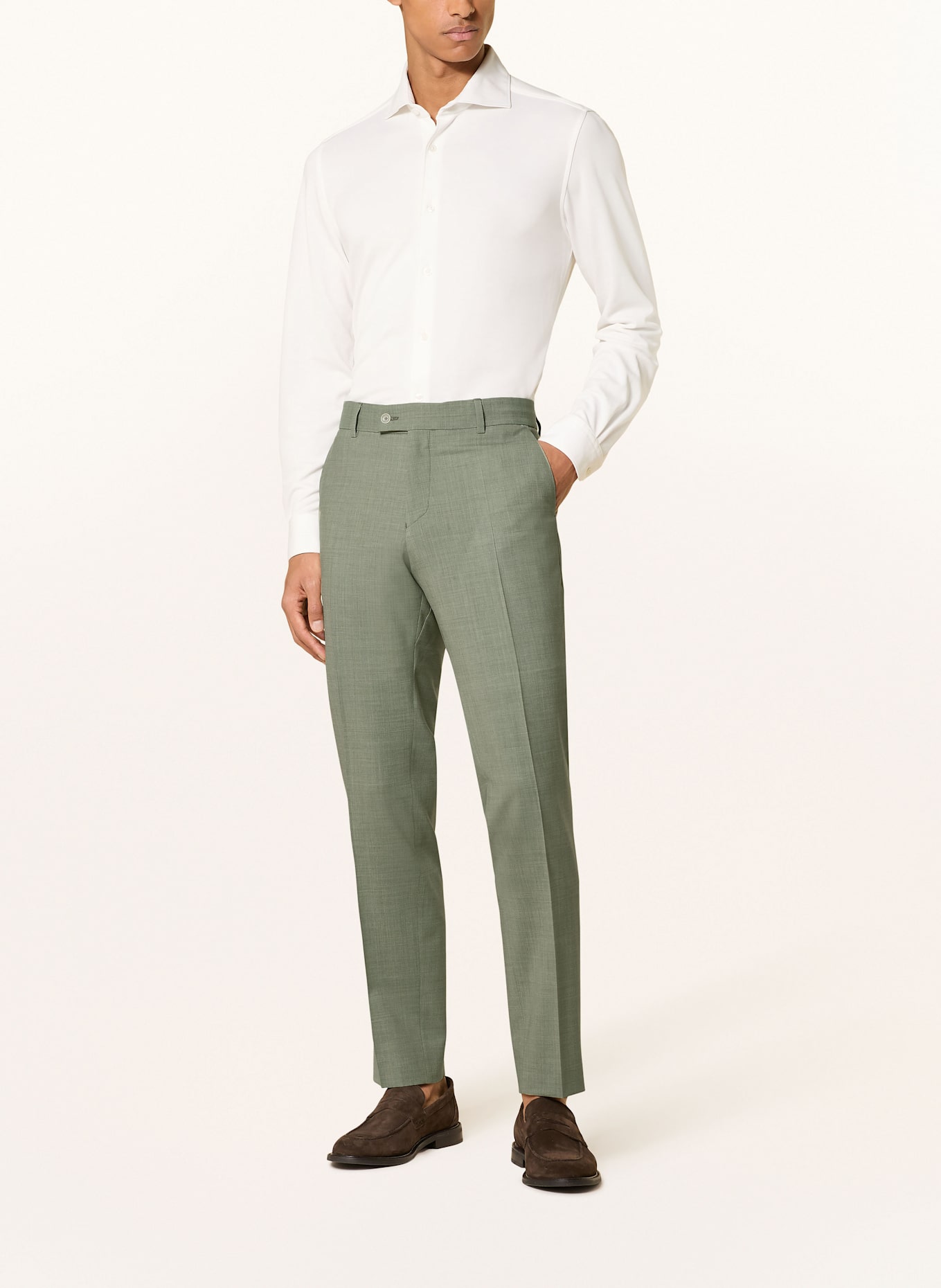 CG - CLUB of GENTS Anzughose CG PACO Slim Fit: 51 hellgrün