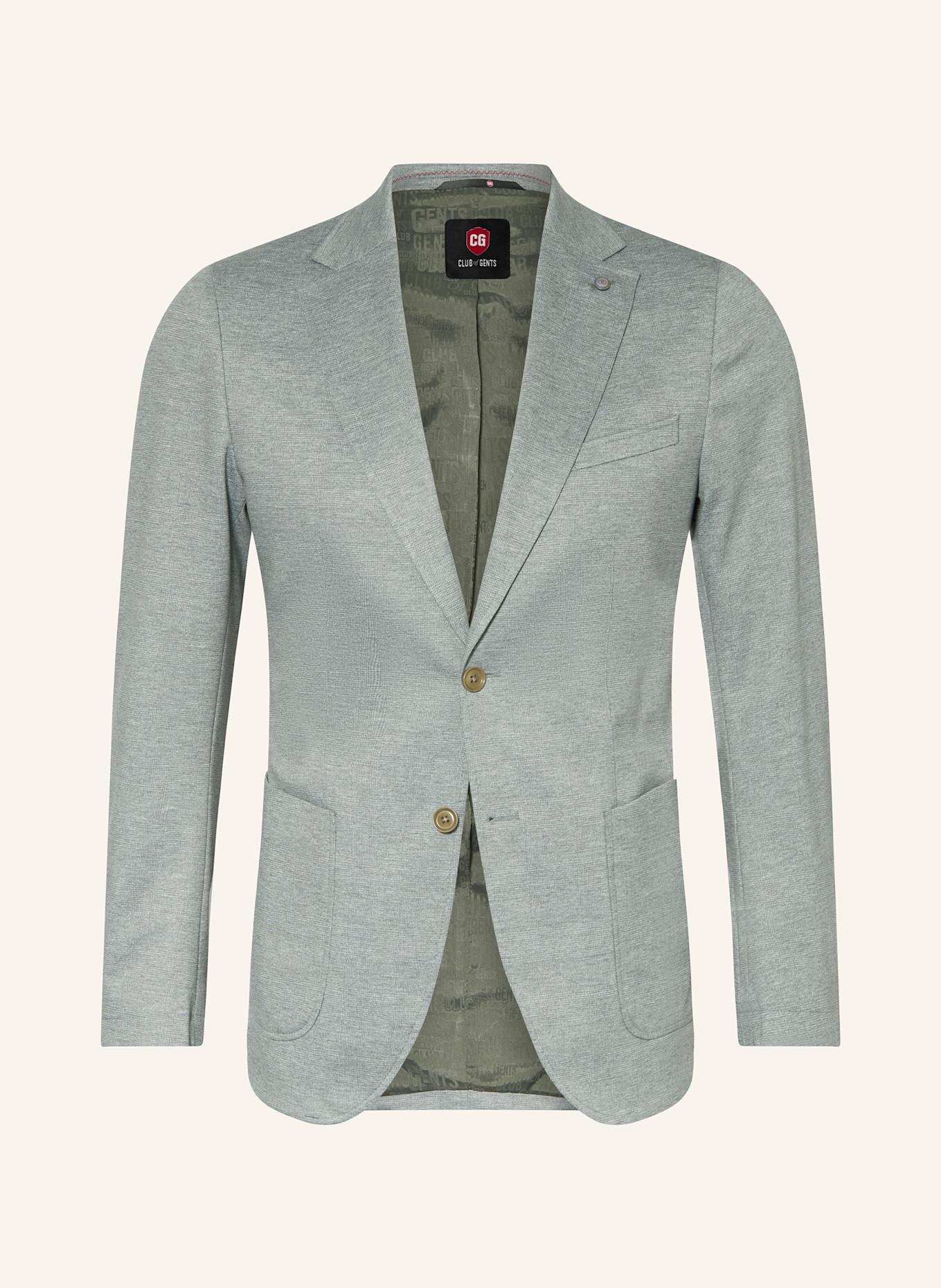CG - CLUB of GENTS Slim fit jersey suit jacket: 52 Grün