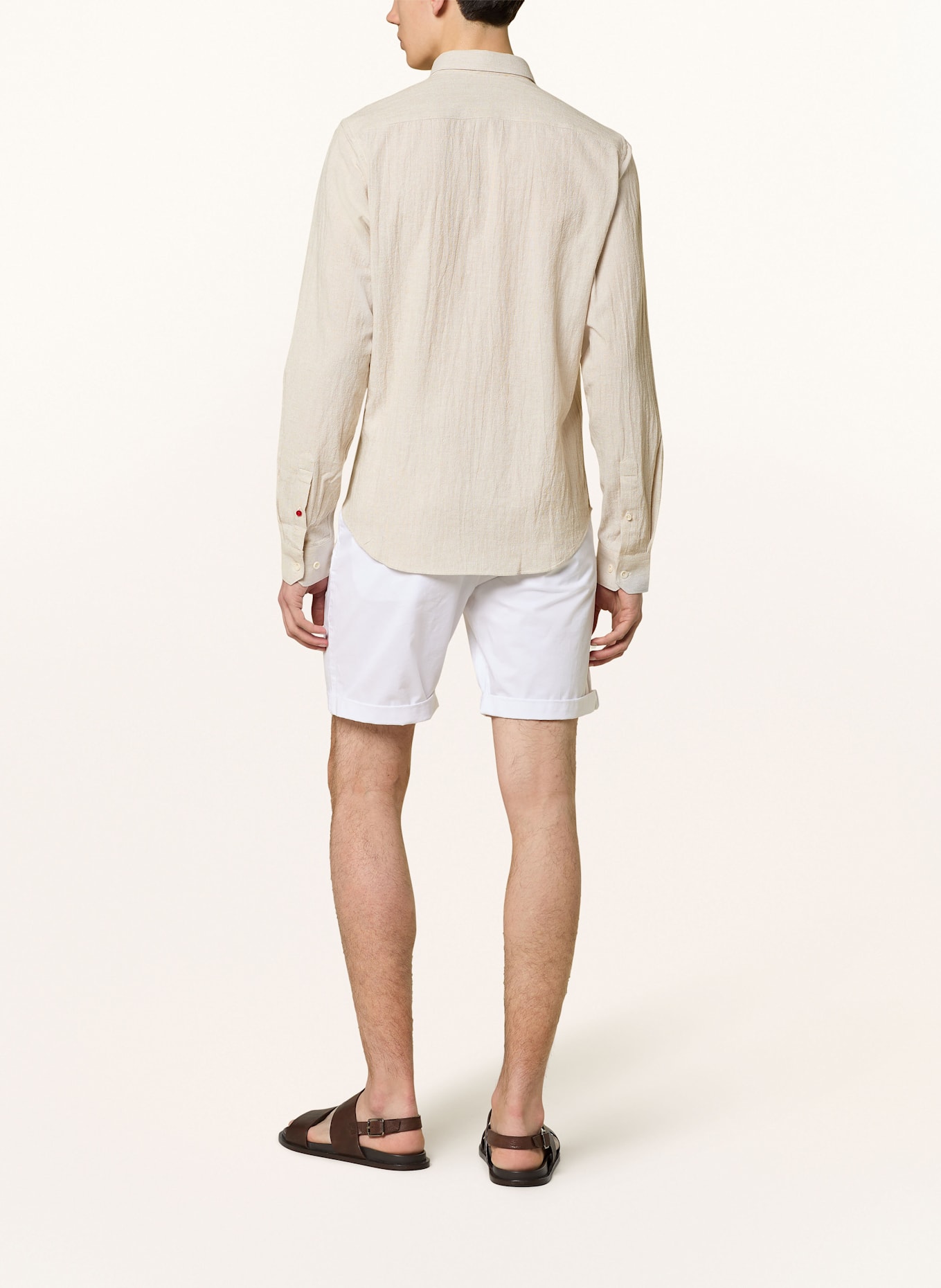 CG - CLUB of GENTS Hemd CG HAYDEN W Slim Fit: BEIGE