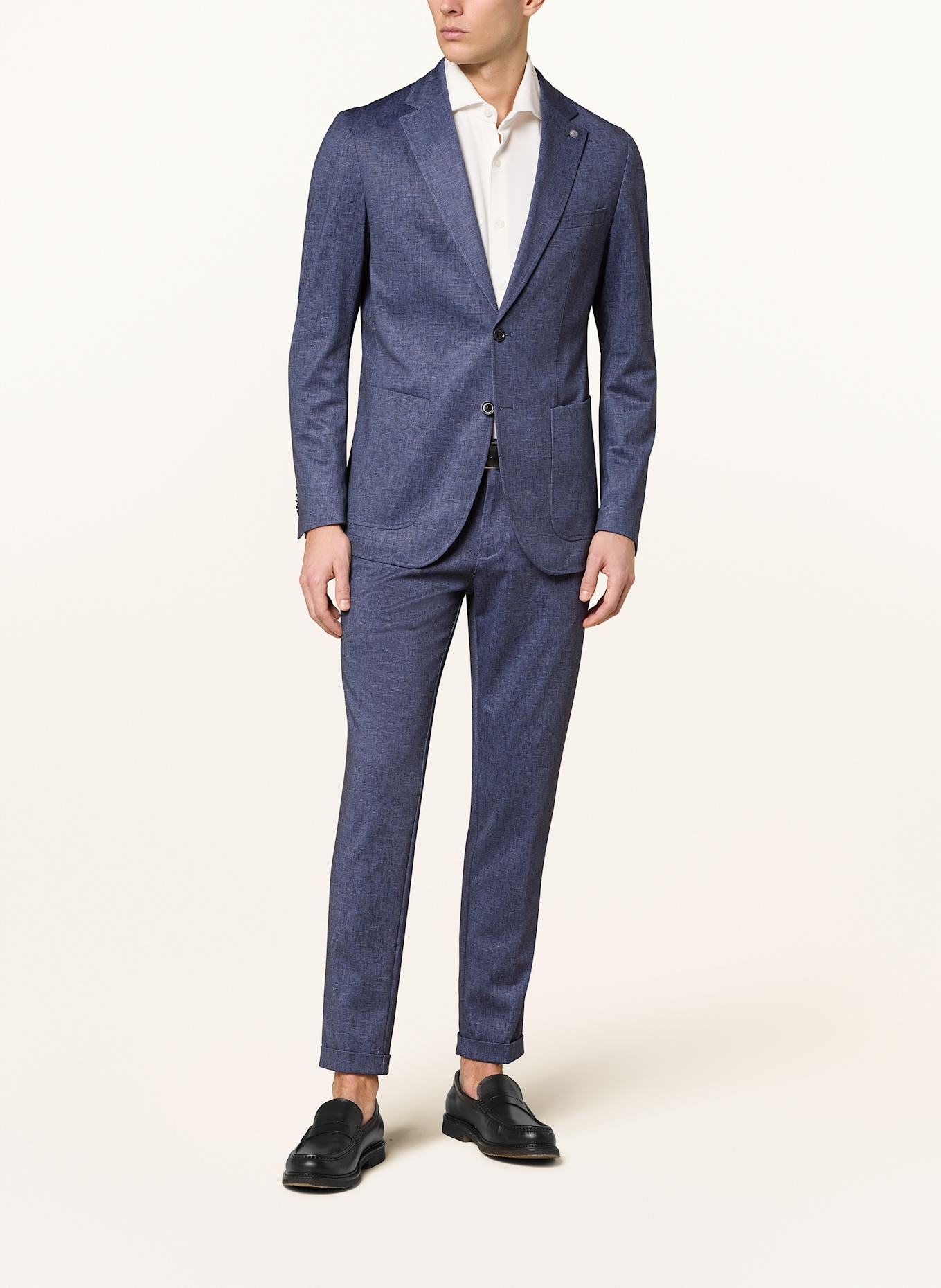 CG - CLUB of GENTS Anzugsakko CG CARTER Slim Fit aus Jersey: 63 DUNKELBLAU