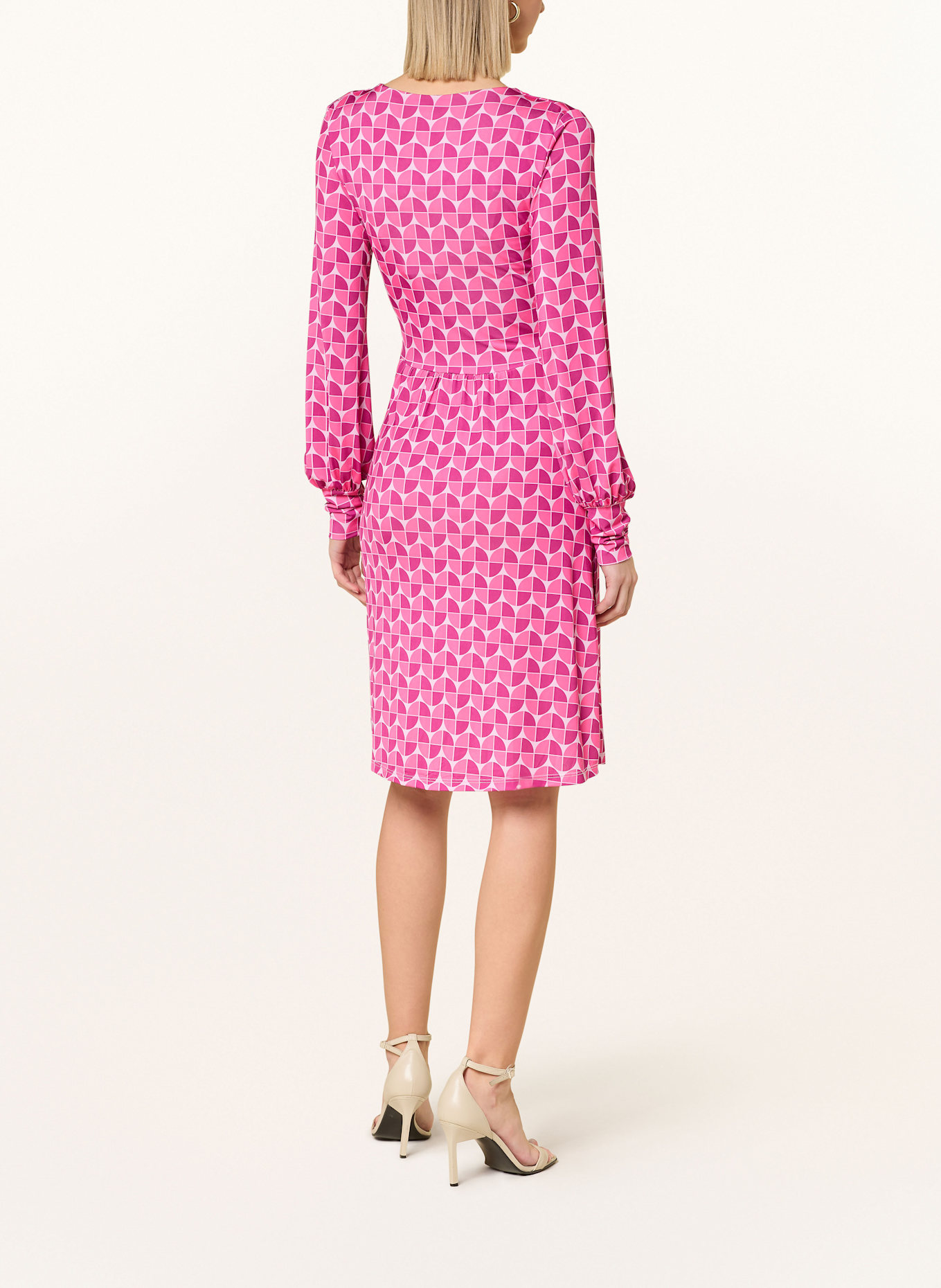 marivie Kleid DARE YOU! in Wickeloptik: PINK