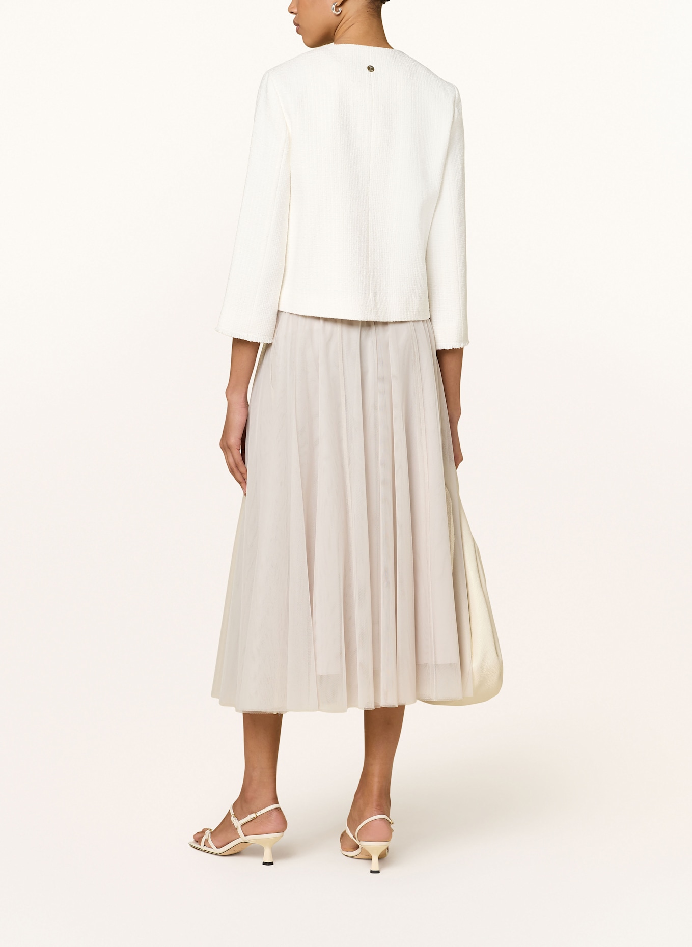 JOOP! Bouclé jacket JOVANNA: WHITE