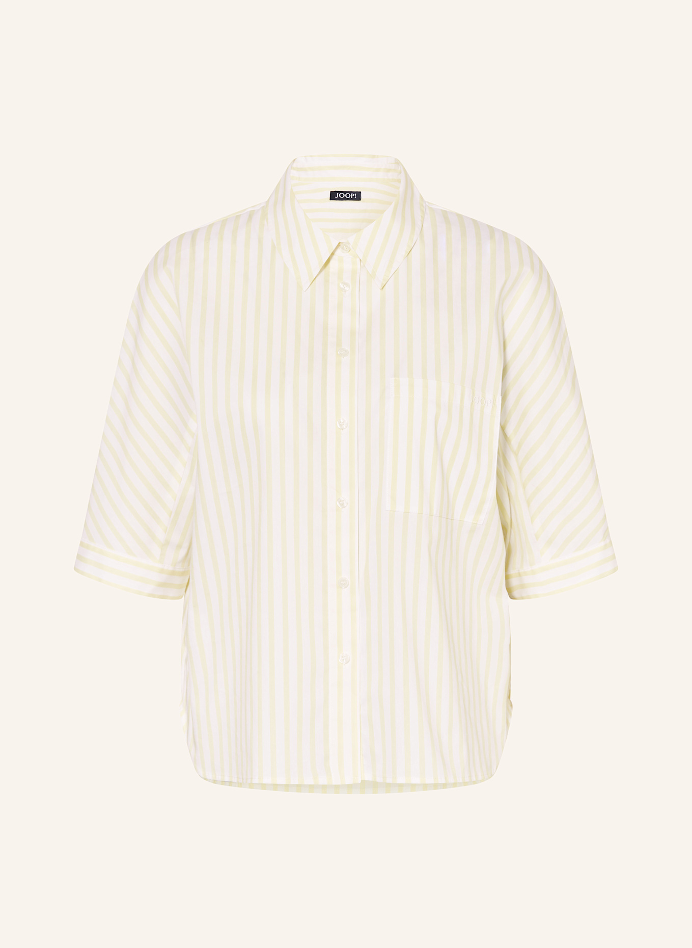 JOOP! Hemdbluse BENDETTA: HELLGELB / GELB