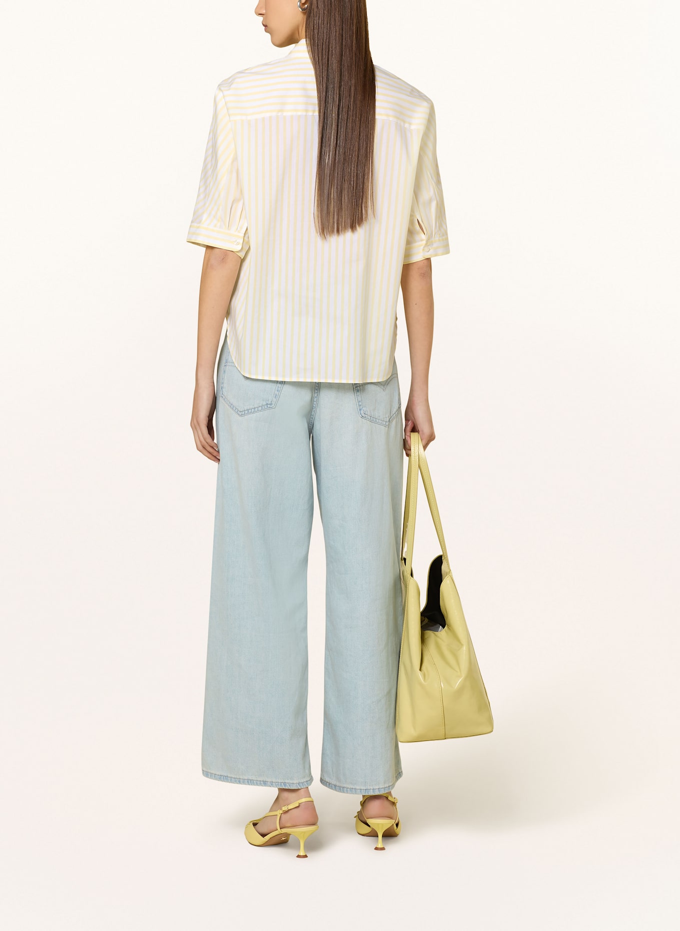 JOOP! Hemdbluse BENDETTA: HELLGELB / GELB