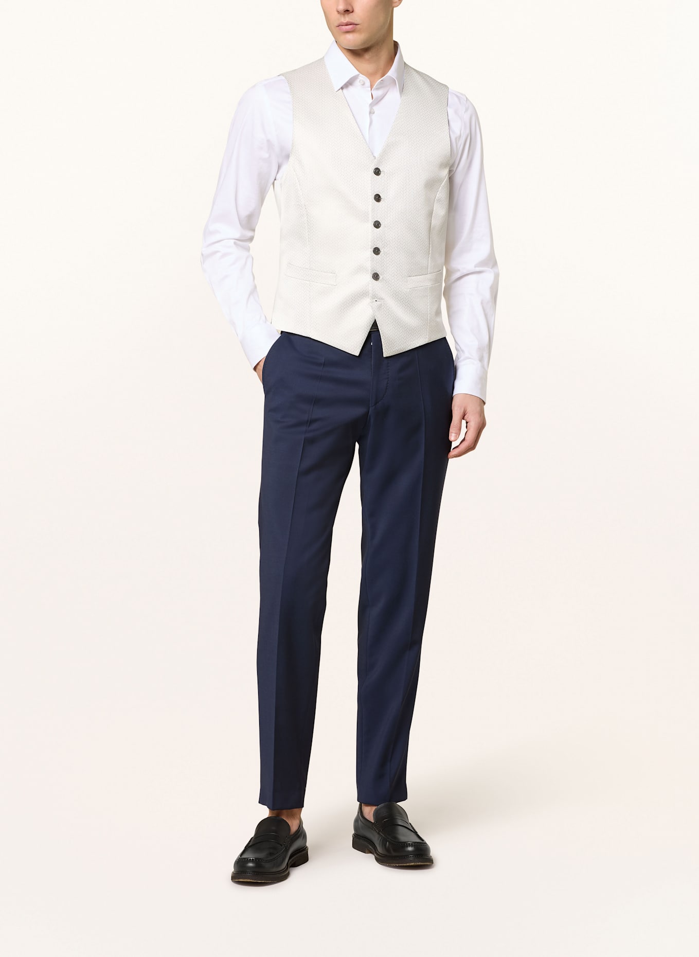 JOOP! Anzugweste WEAZER Extra Slim Fit: 070 Open Grey 070