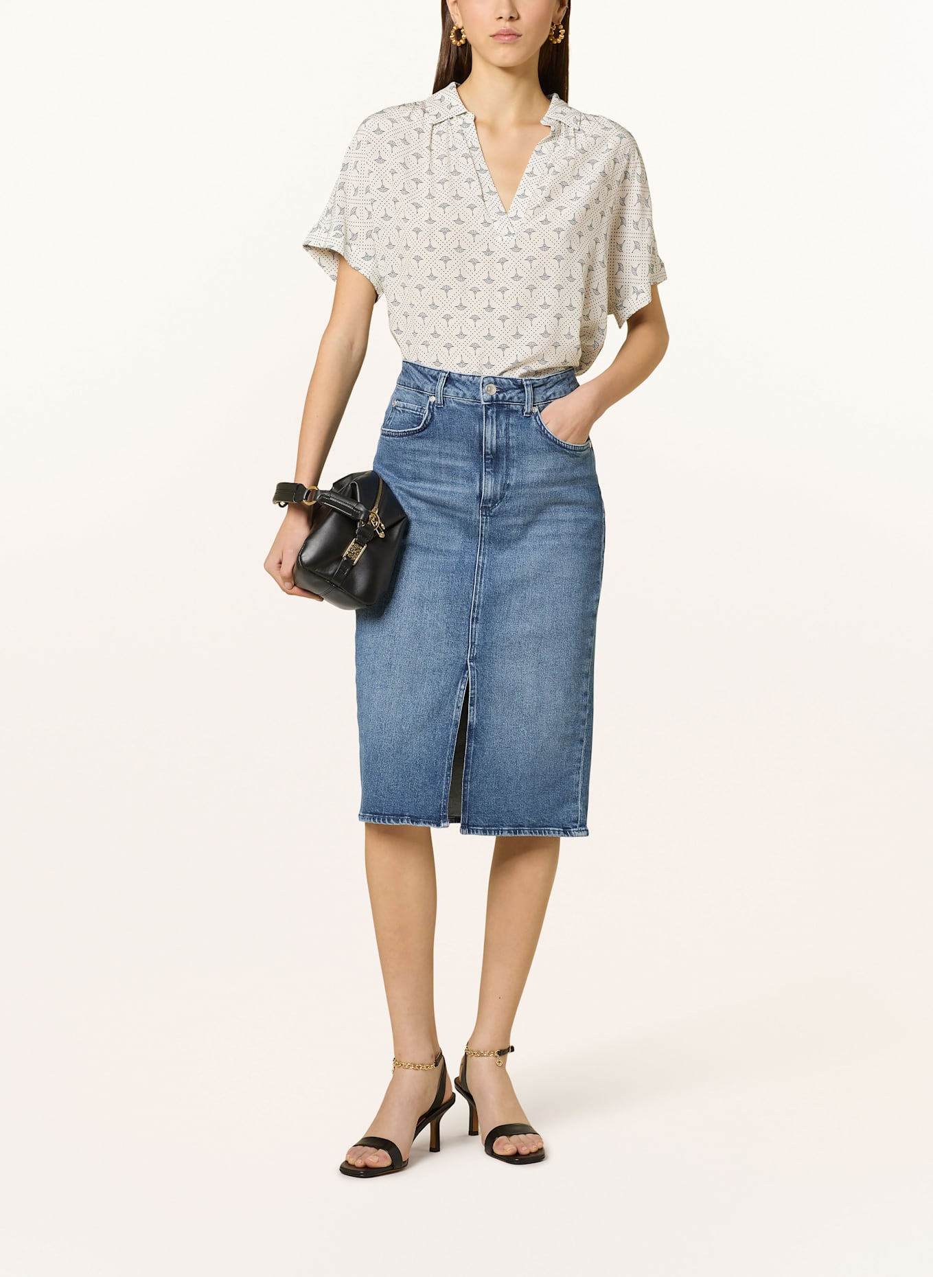JOOP! Džínová sukně: 427 Medium Blue 427