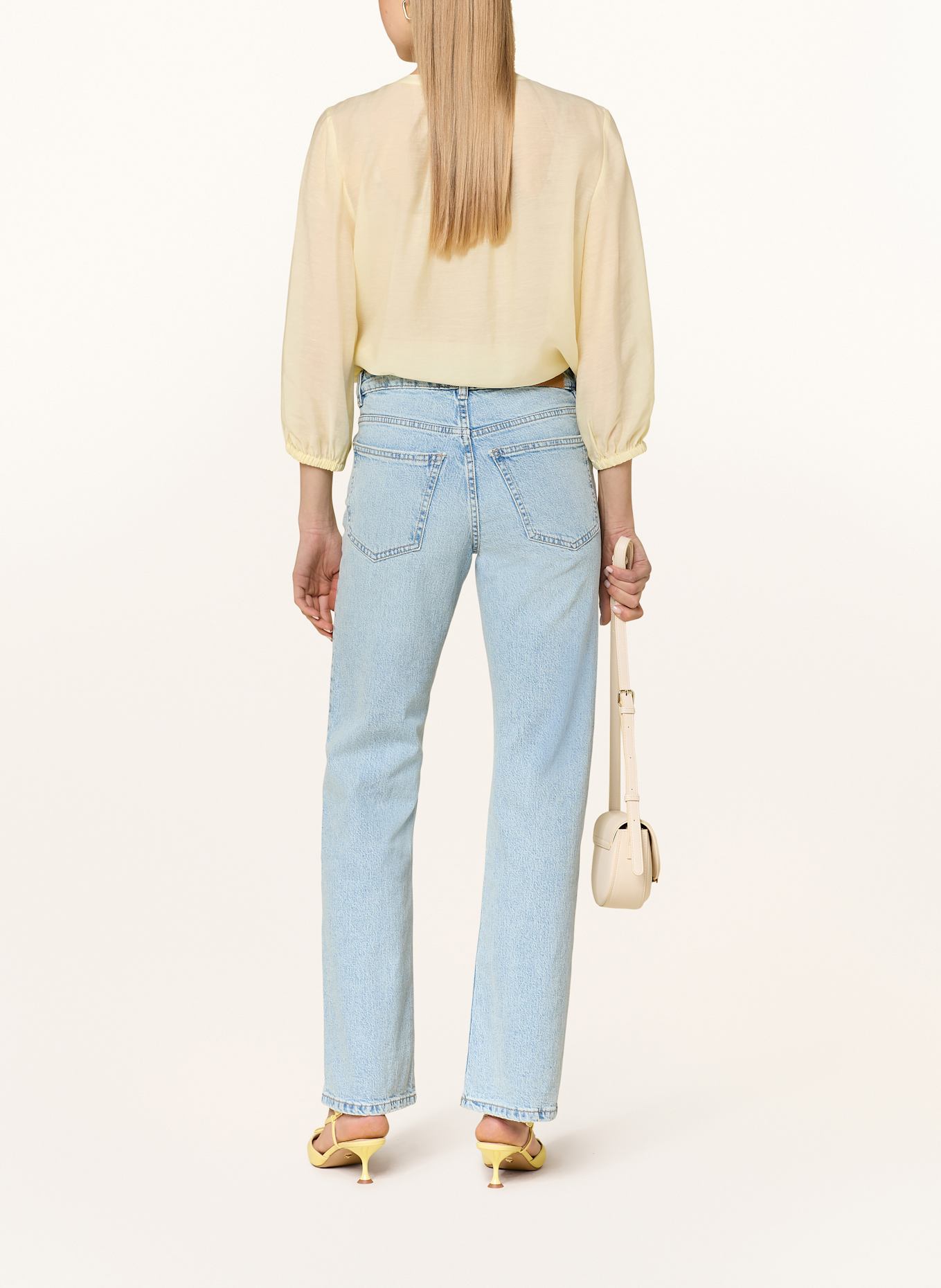 JOOP! Bluse BETSY mit 3/4-Arm: HELLGELB