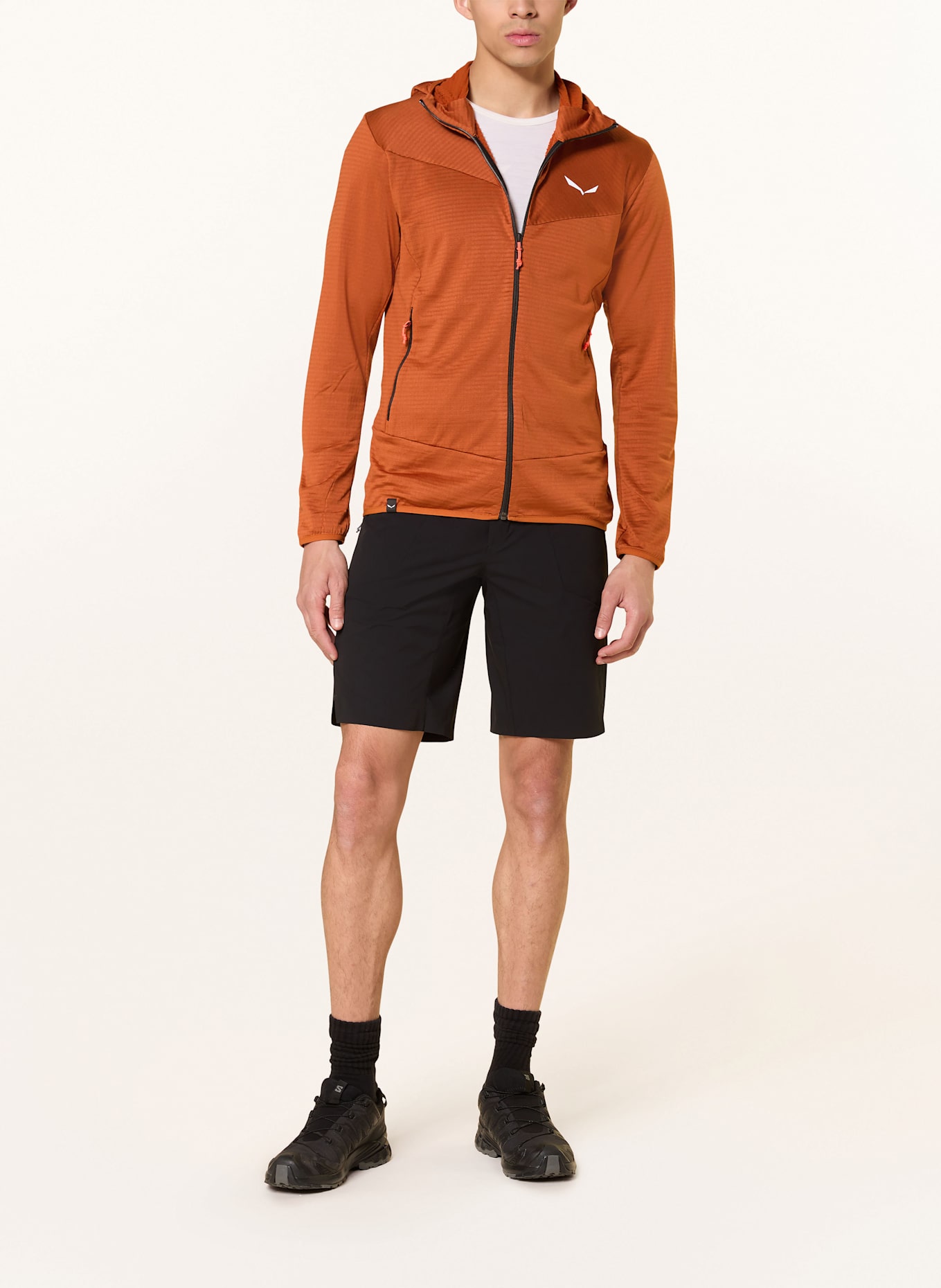 SALEWA Midlayer-Jacke PUEZ ALTAVIA: DUNKELORANGE