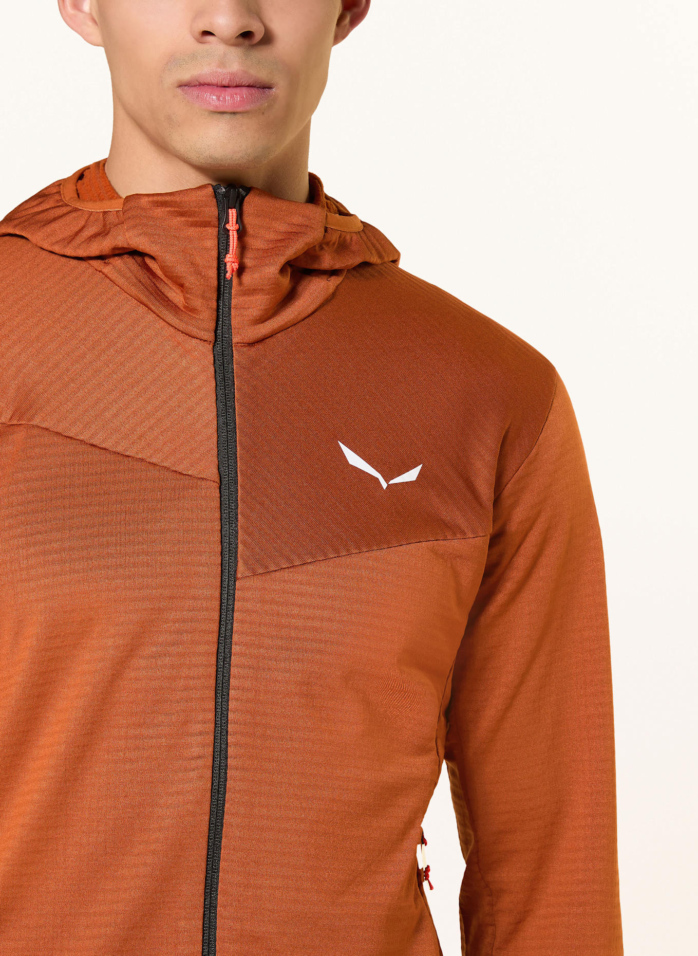 SALEWA Midlayer-Jacke PUEZ ALTAVIA: DUNKELORANGE
