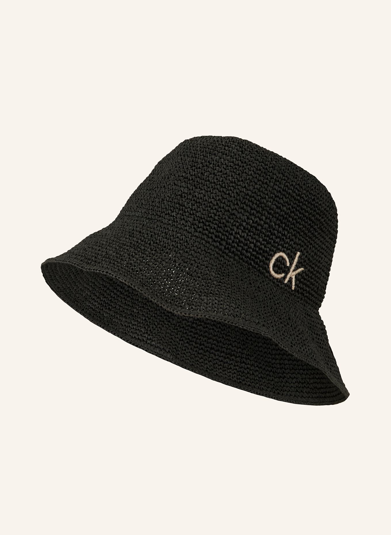 Calvin Klein Czapka rybacka: CZARNY