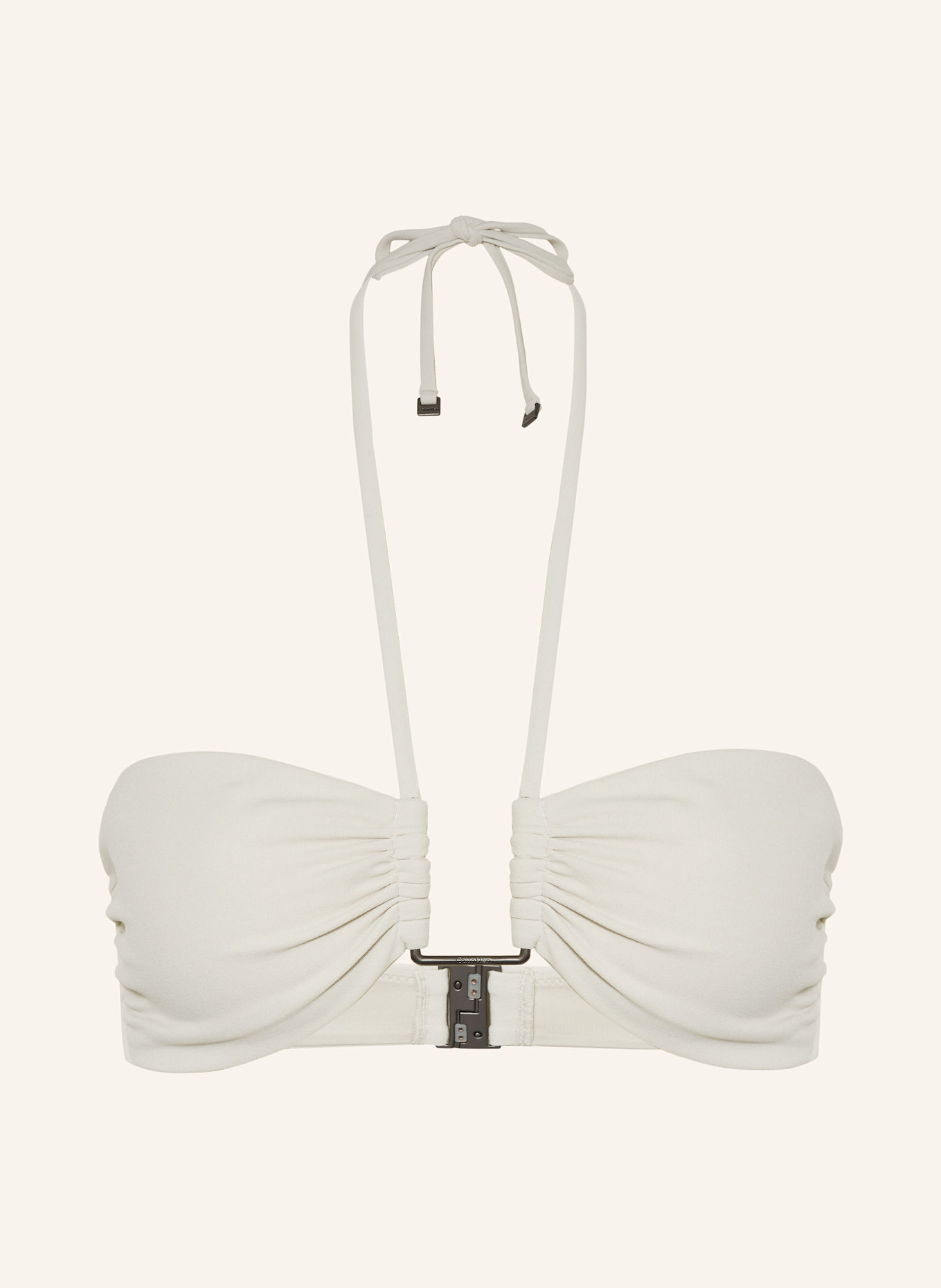 Calvin Klein Bandeau-Bikini-Top CK WIRE, Farbe: CREME (Bild 1)