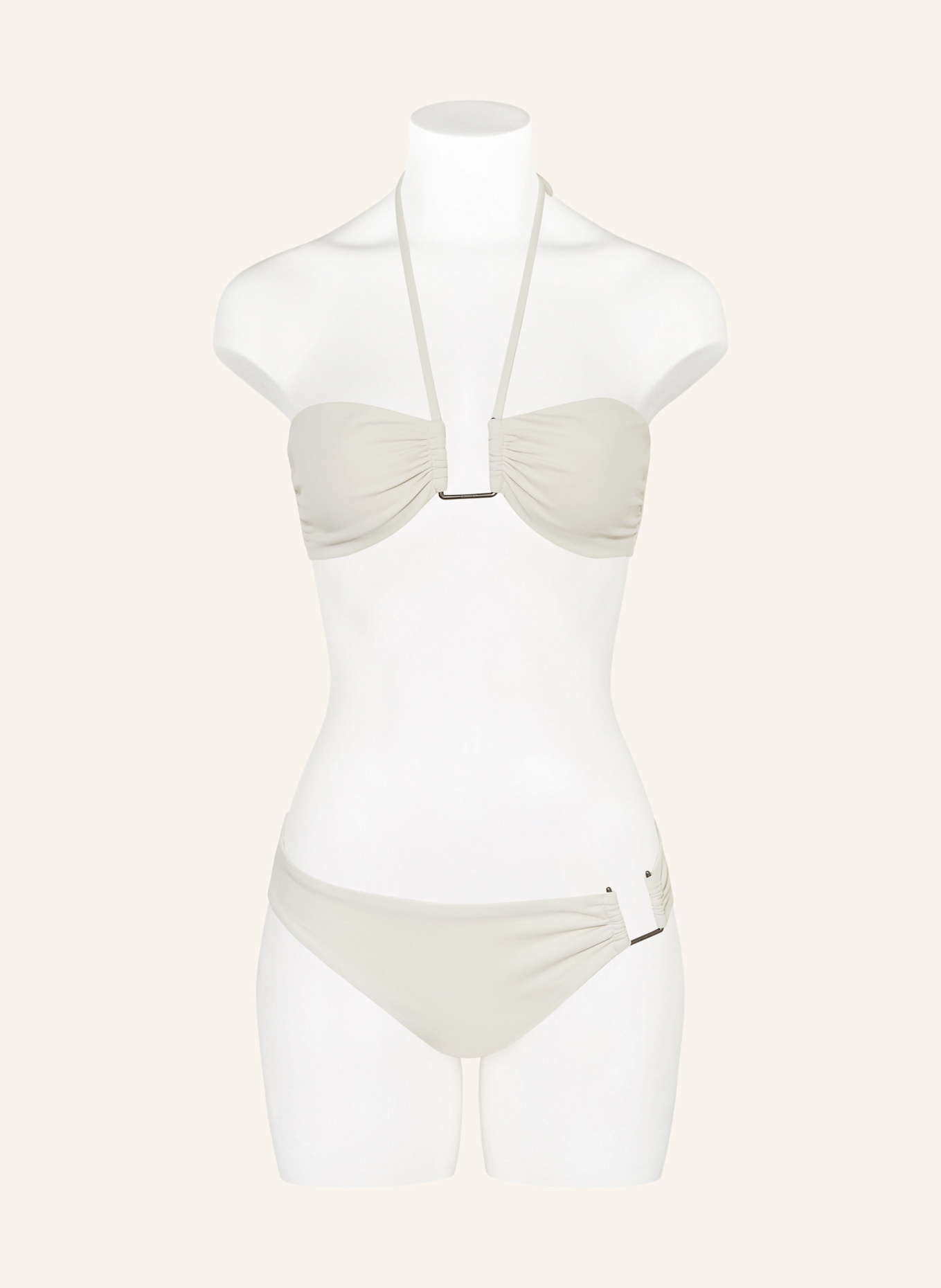Calvin Klein Bandeau-Bikini-Top CK WIRE, Farbe: CREME (Bild 2)