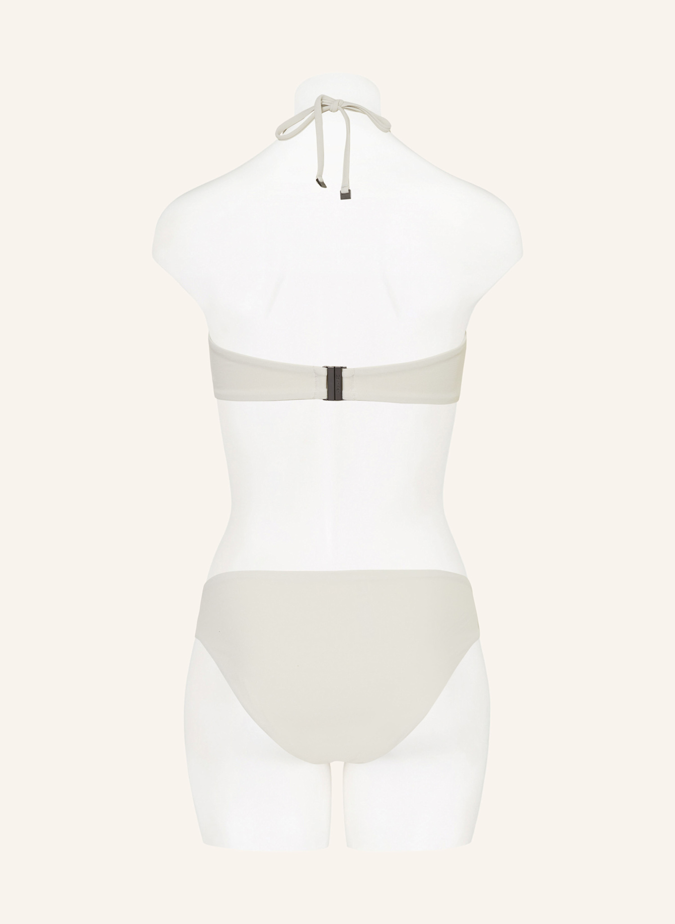 Calvin Klein Bandeau-Bikini-Top CK WIRE, Farbe: CREME (Bild 3)