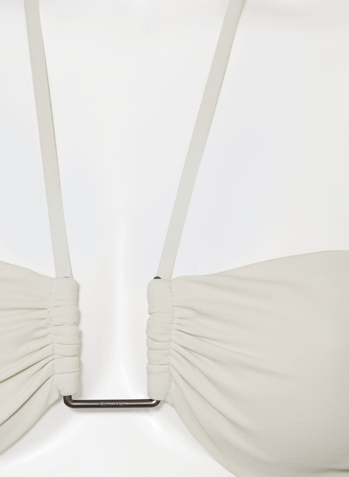 Calvin Klein Bandeau-Bikini-Top CK WIRE, Farbe: CREME (Bild 4)