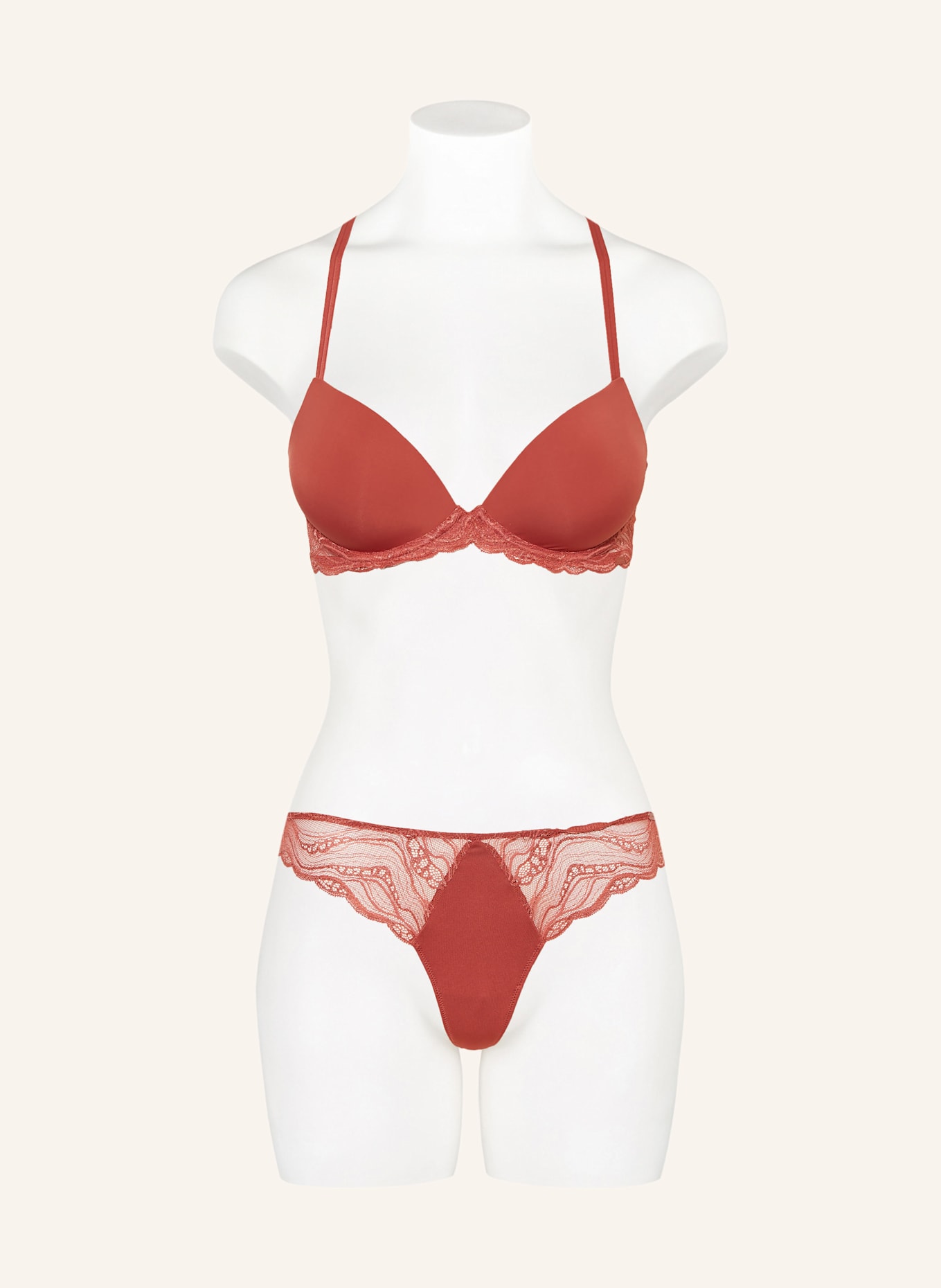 Calvin Klein Schalen-BH SENSUAL STRETCH LOVE: HELLROT