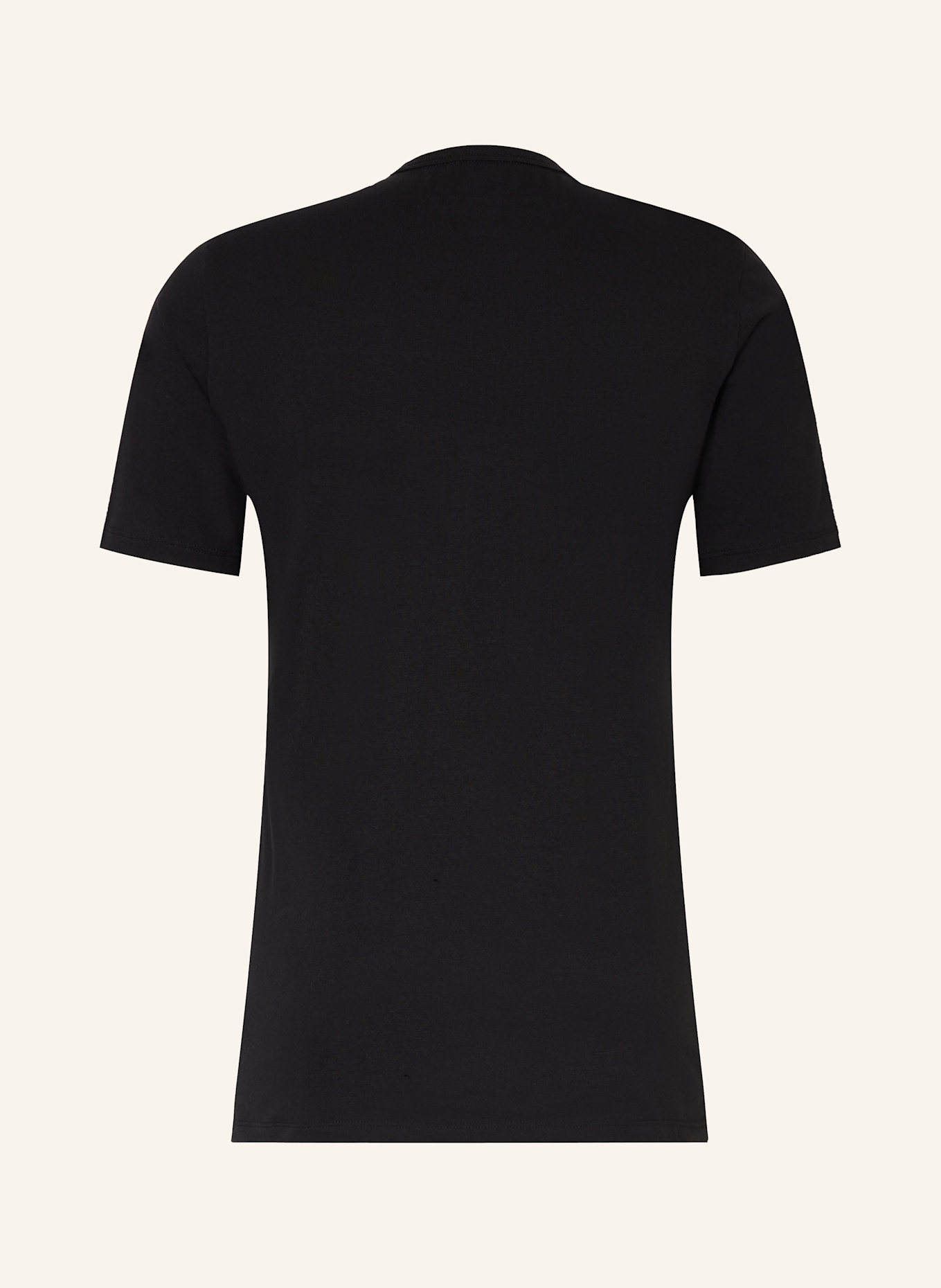 Calvin Klein 3er-Pack T-Shirts COTTON STRETCH BLEND, Farbe: SCHWARZ (Bild 2)