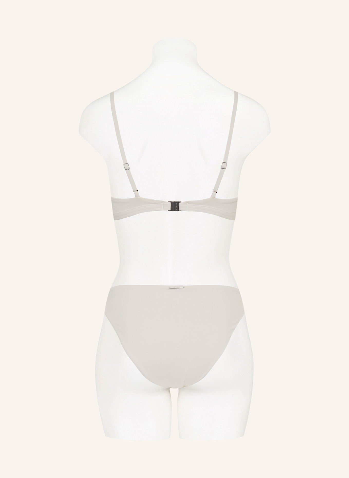 Calvin Klein Basic-Bikini-Hose GRISAILLE, Farbe: CREME (Bild 3)