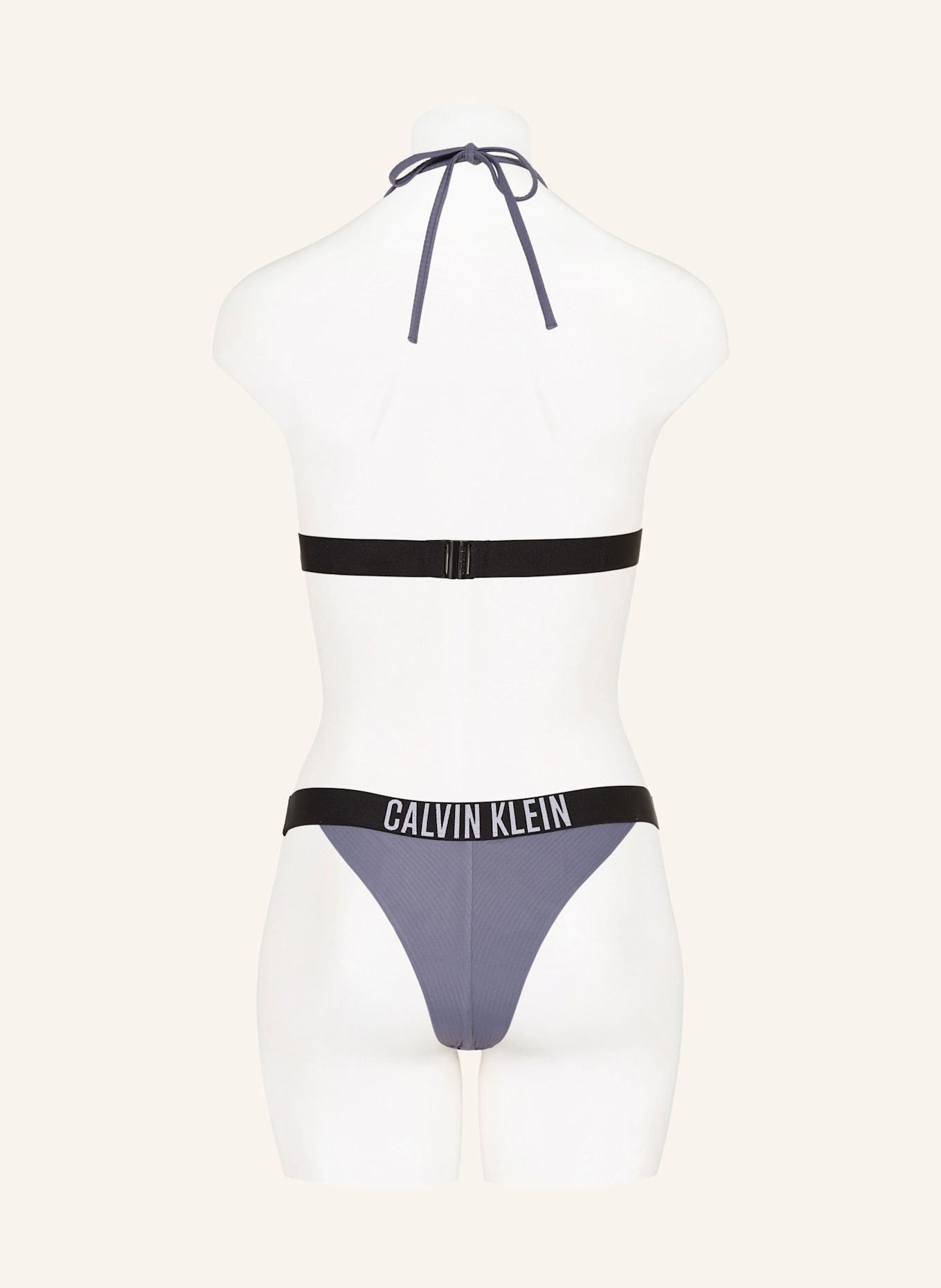 Calvin Klein Triangel-Bikini-Top INTENSE POWER, Farbe: BLAUGRAU (Bild 3)
