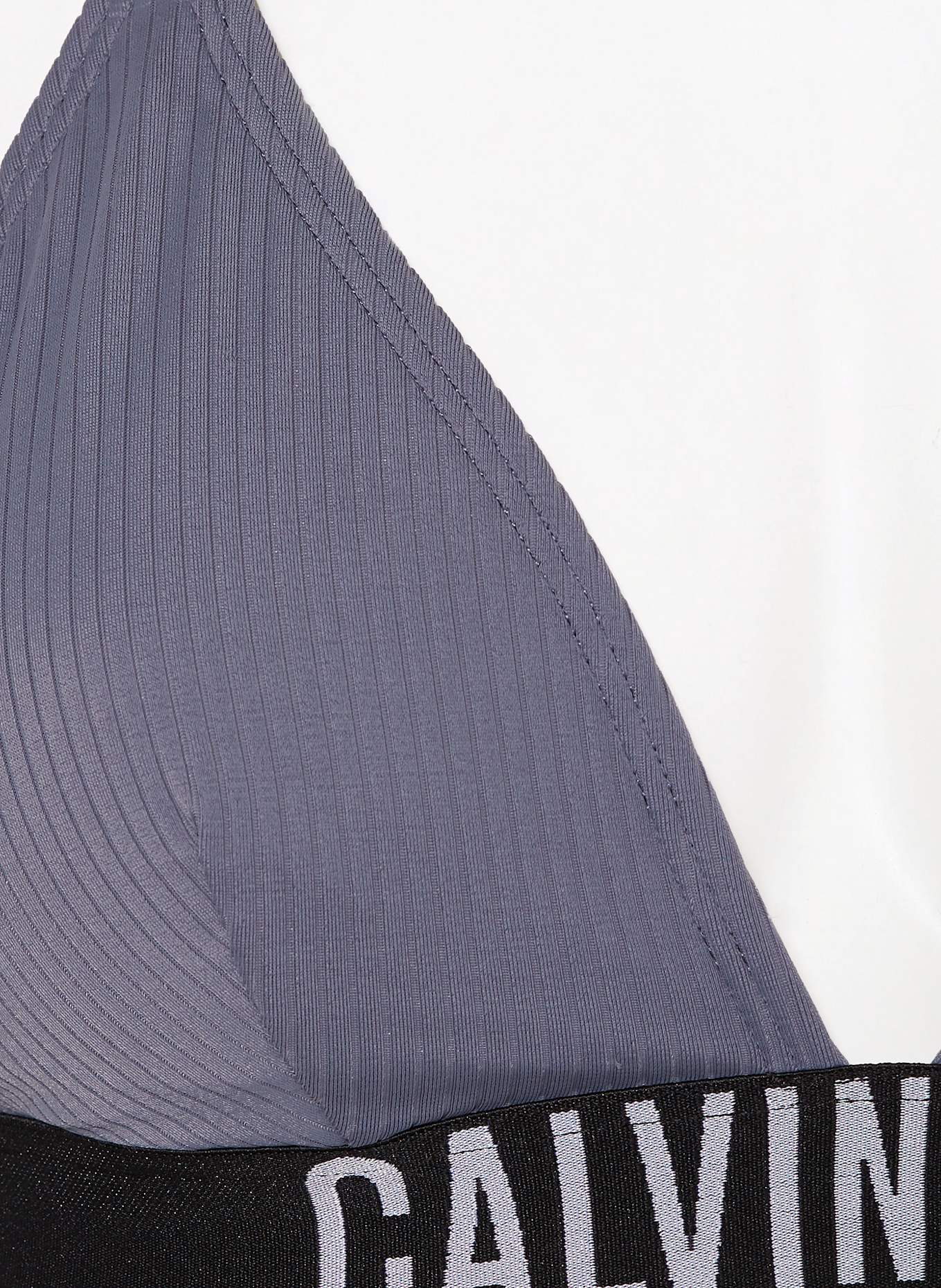 Calvin Klein Triangel-Bikini-Top INTENSE POWER, Farbe: BLAUGRAU (Bild 4)