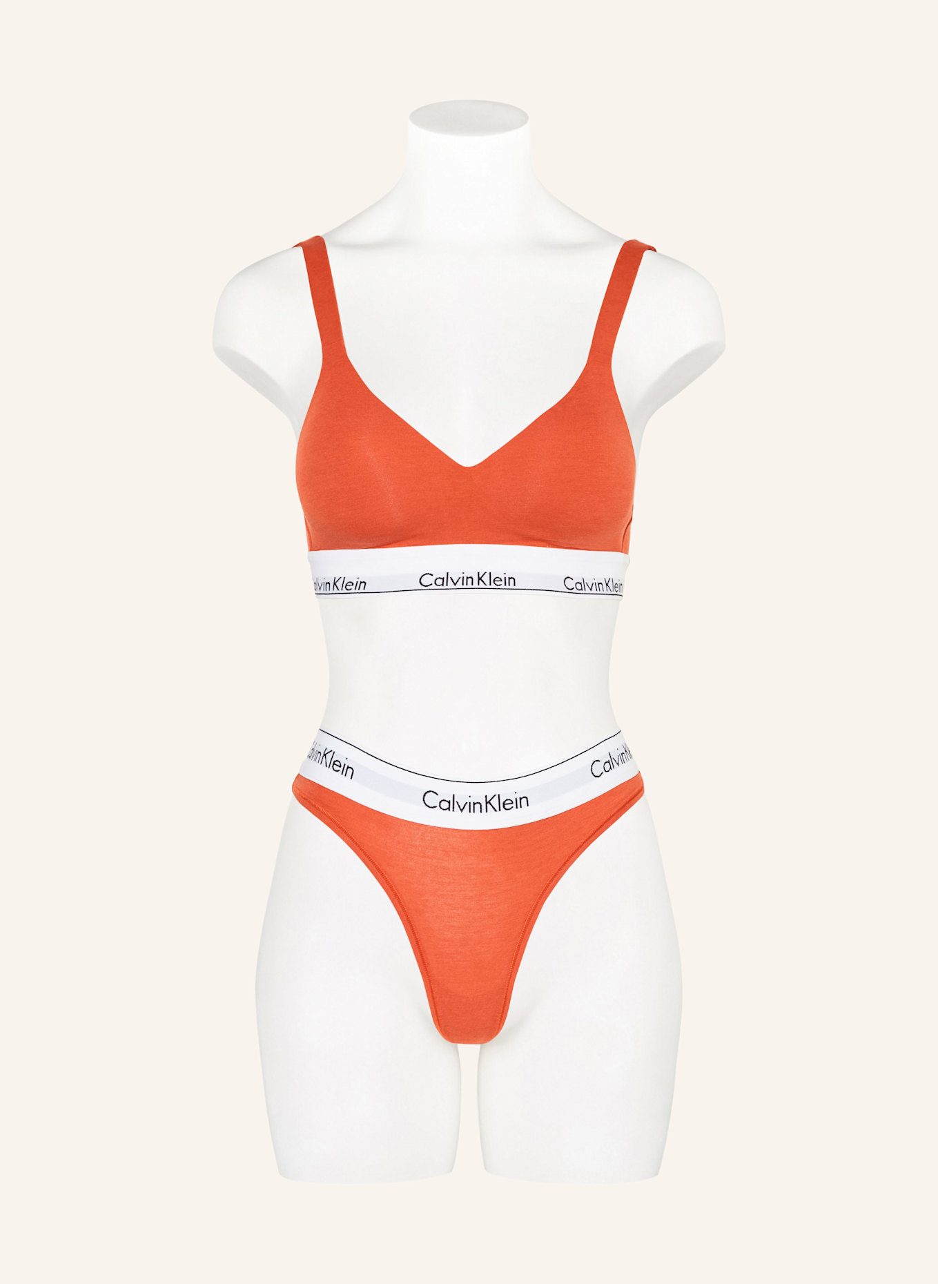 Calvin Klein String MODERN COTTON: ROT