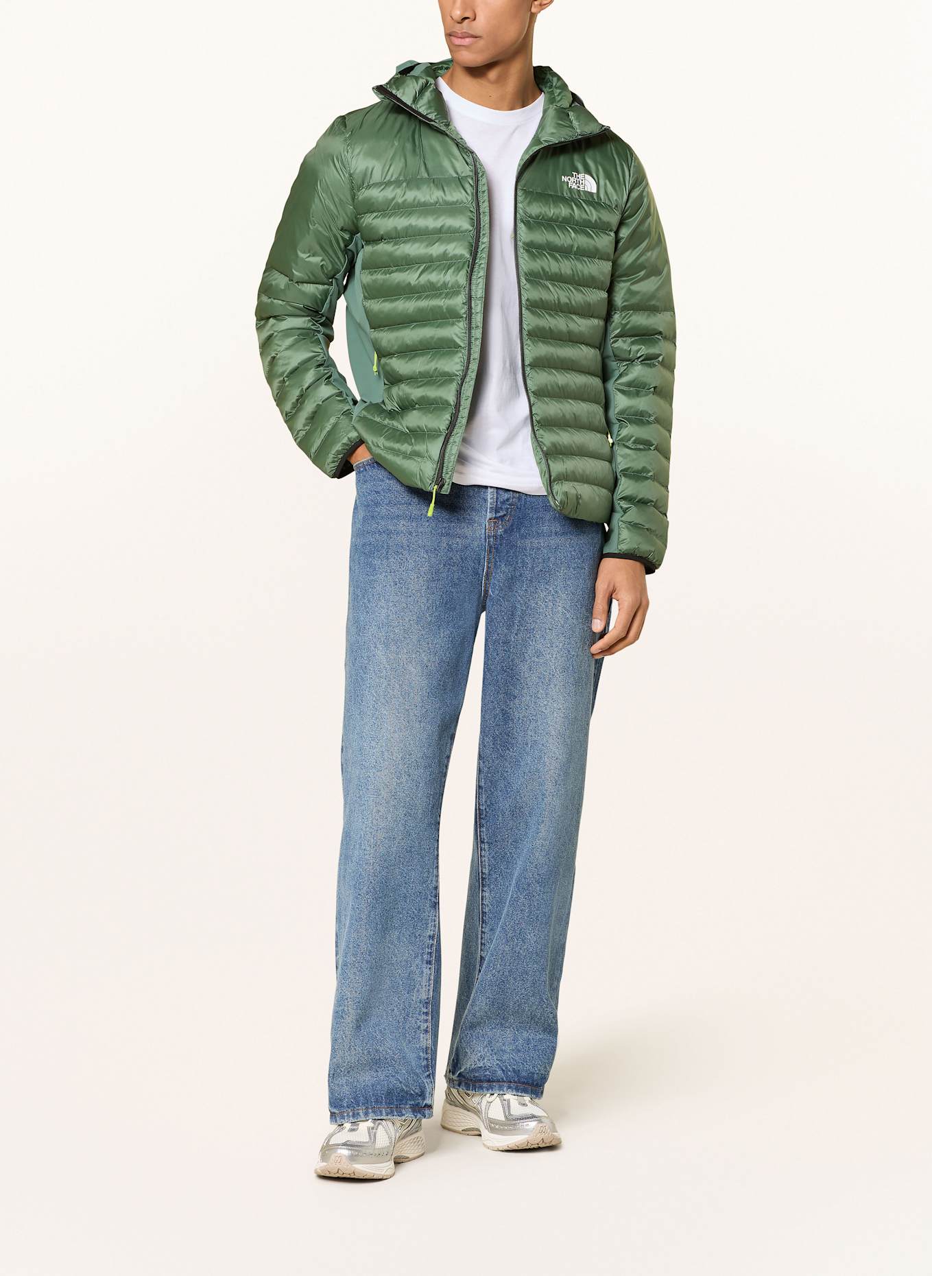 THE NORTH FACE Hybrid-Steppjacke TERRA PEAK: GRÜN