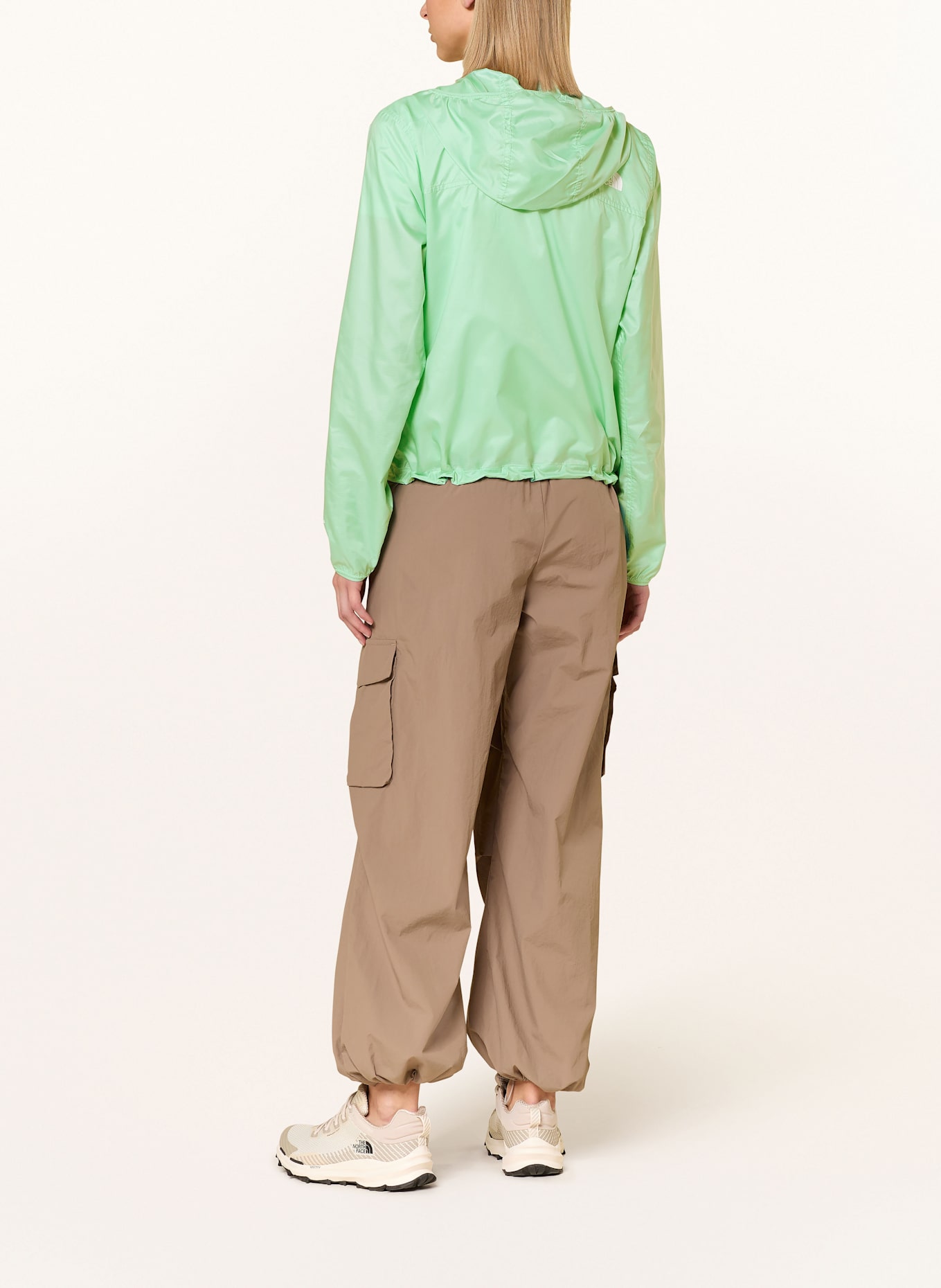 THE NORTH FACE Funktionsjacke CYCLONE: HELLGRÜN