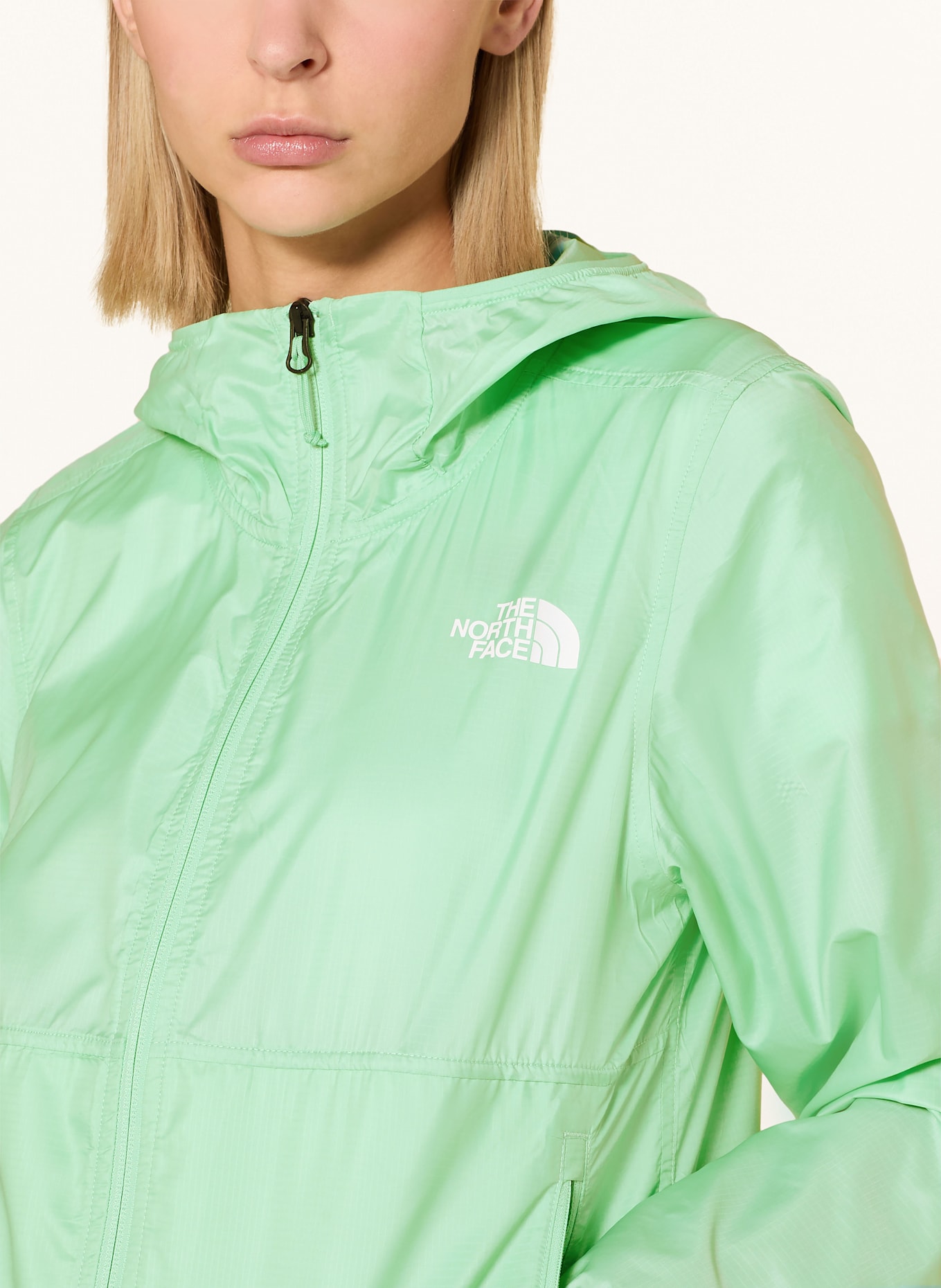 THE NORTH FACE Funktionsjacke CYCLONE: HELLGRÜN