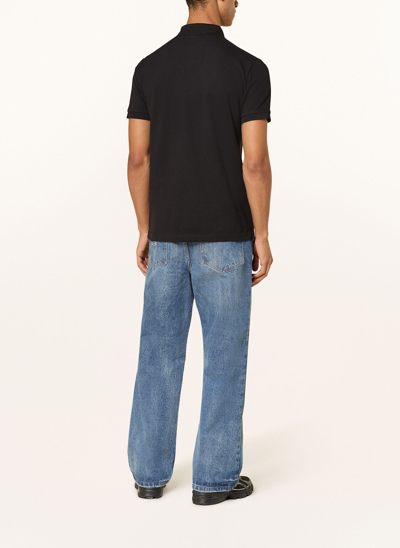 THE NORTH FACE Piqué-Poloshirt PREMIUM Slim Fitt: SCHWARZ
