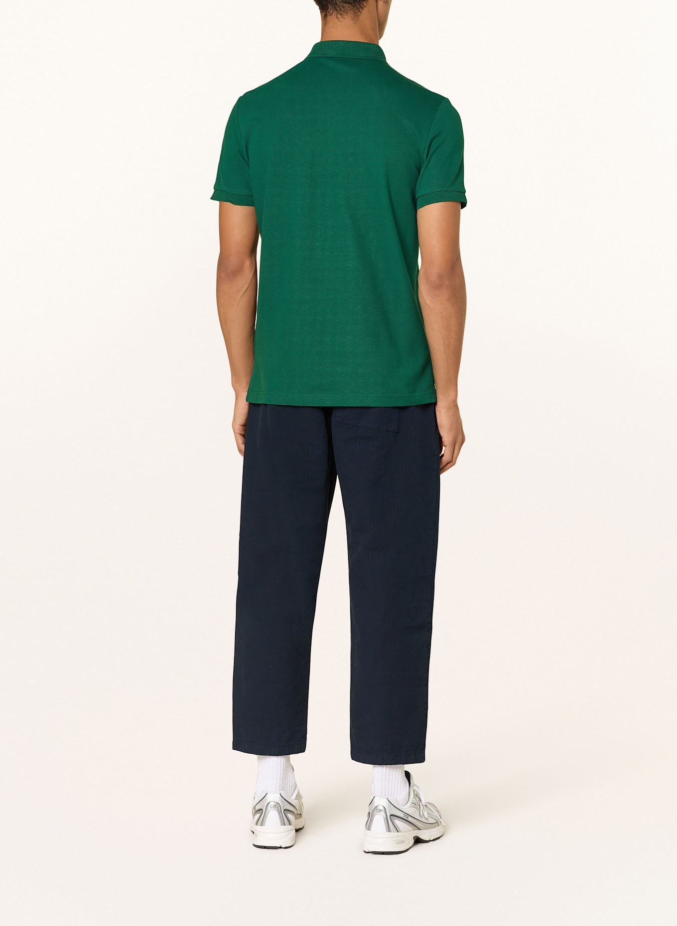 THE NORTH FACE Piqué-Poloshirt PREMIUM Slim Fitt: DUNKELGRÜN