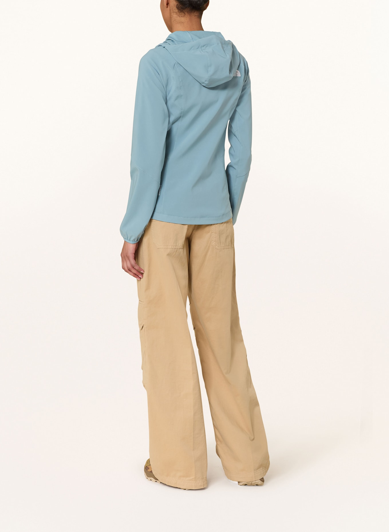 THE NORTH FACE Midlayer-Jacke NIMBLE HOODIE: BLAUGRAU