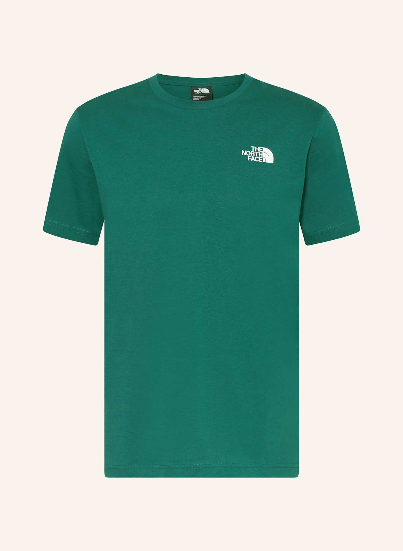 THE NORTH FACE Tričko: TMAVĚ ZELENÁ