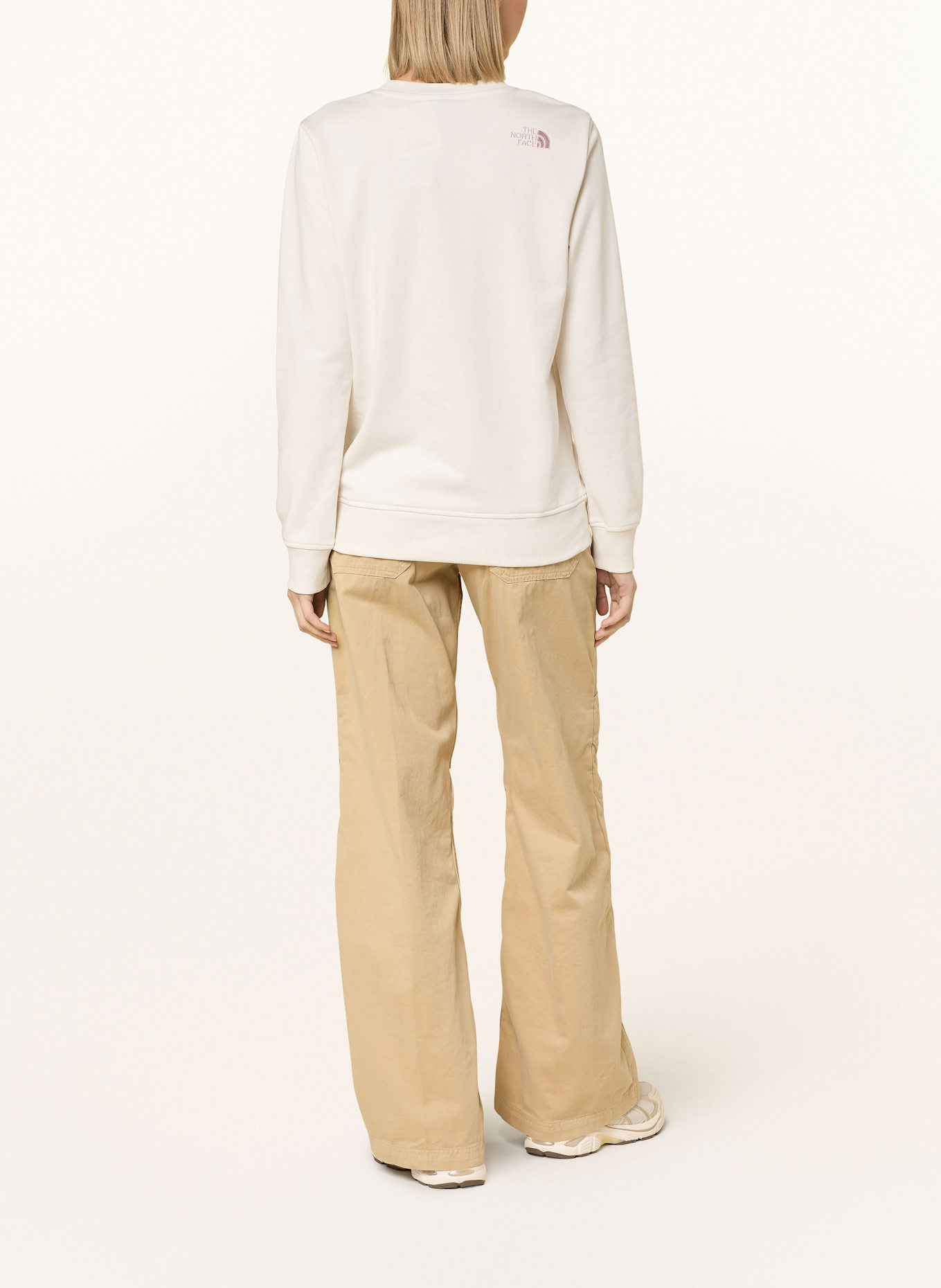 THE NORTH FACE Pullover DREW PEAK LIGHT: ECRU/ ROSÉ