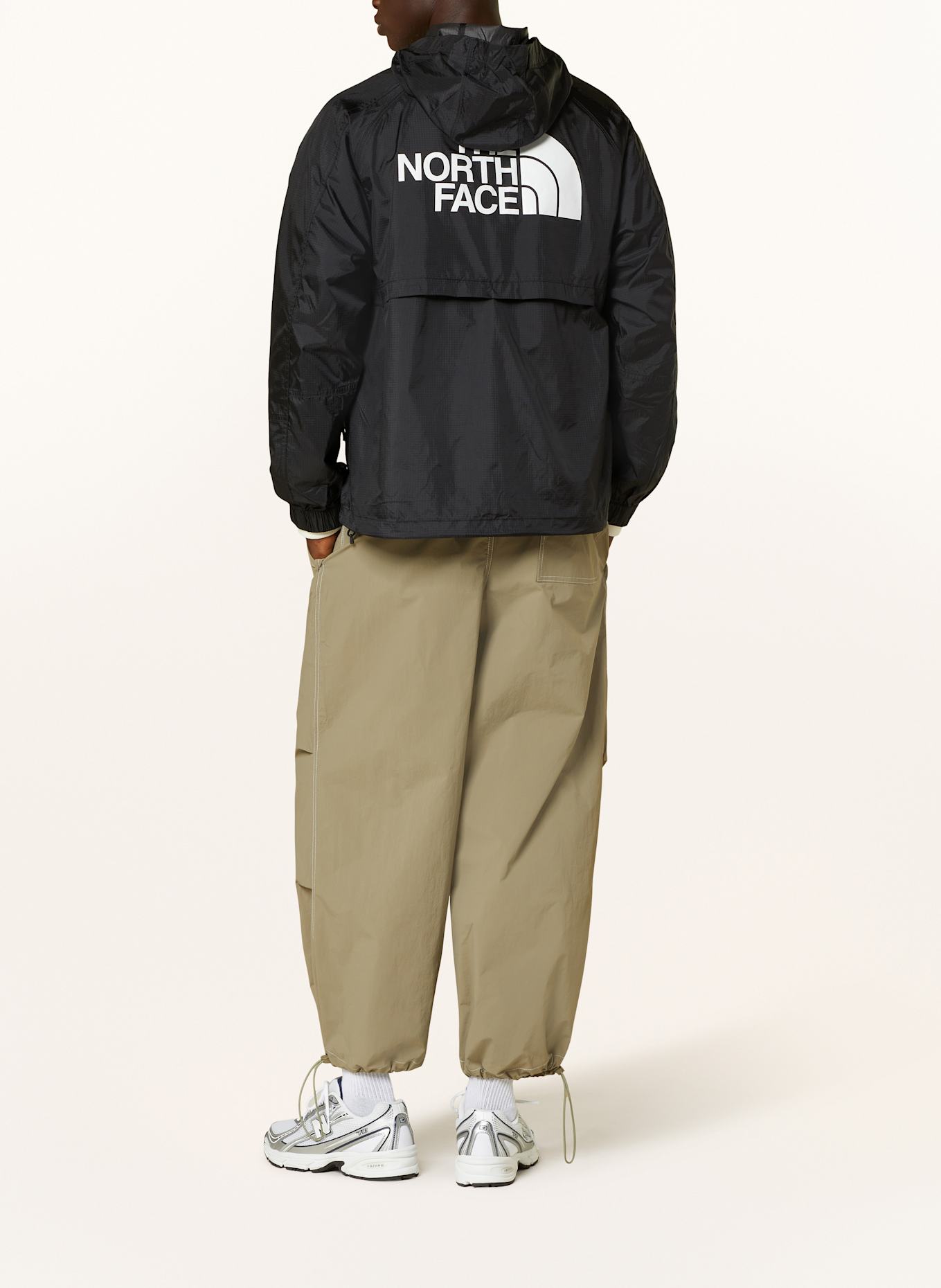 THE NORTH FACE Windbreaker: SCHWARZ