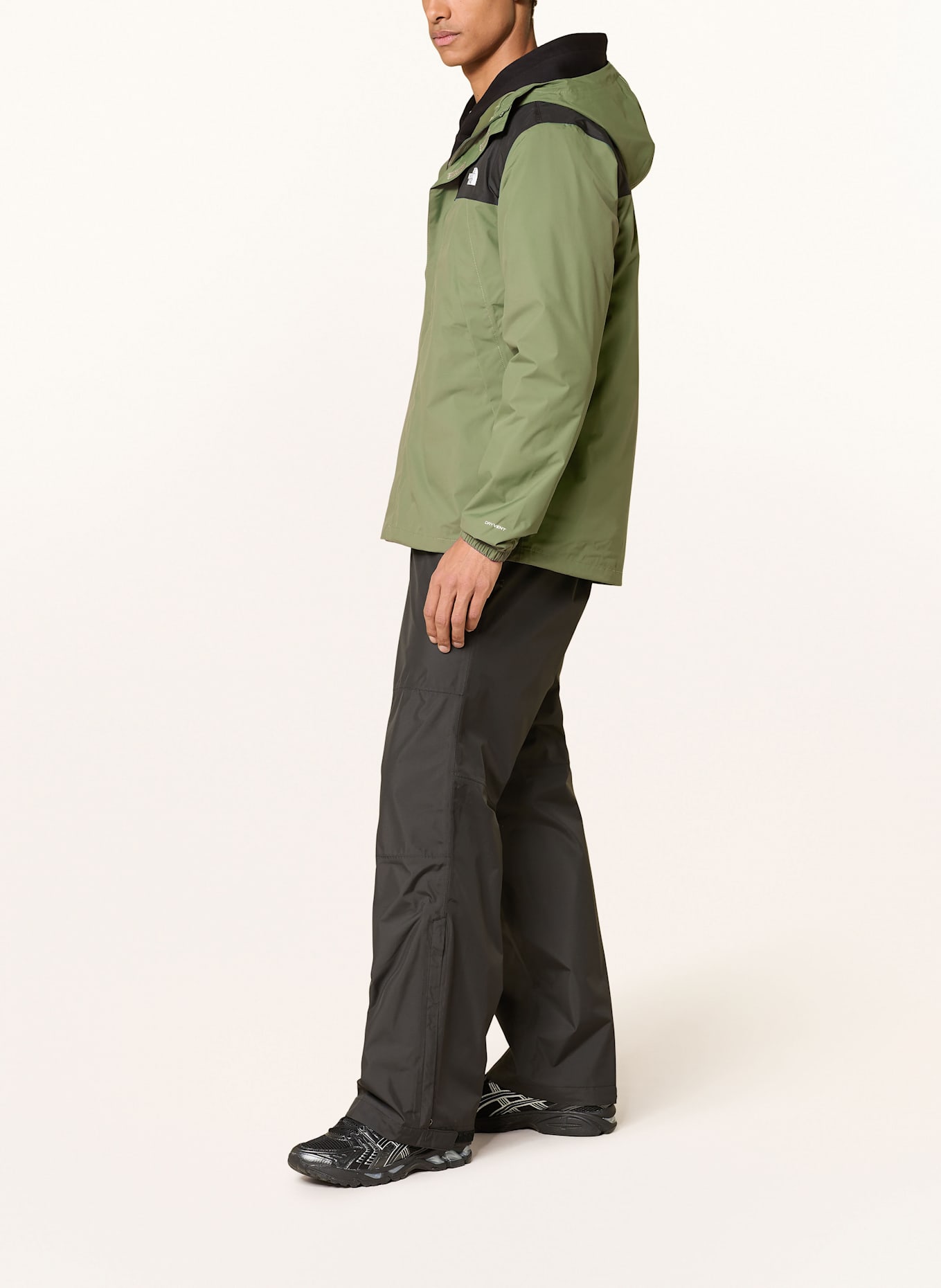 THE NORTH FACE Kurtka outdoorowa ANTORA: ZIELONY / CZARNY