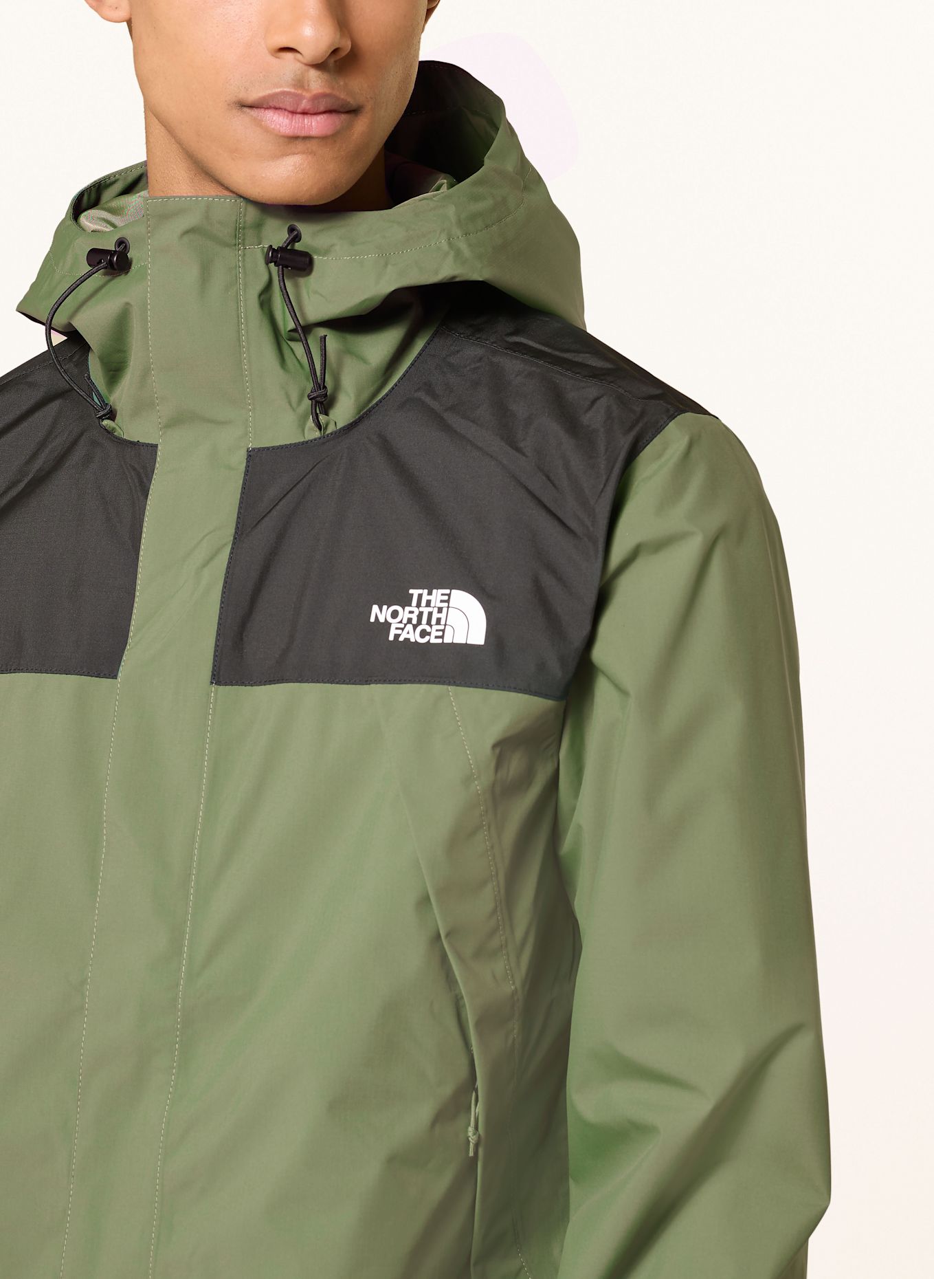 THE NORTH FACE Kurtka outdoorowa ANTORA: ZIELONY / CZARNY