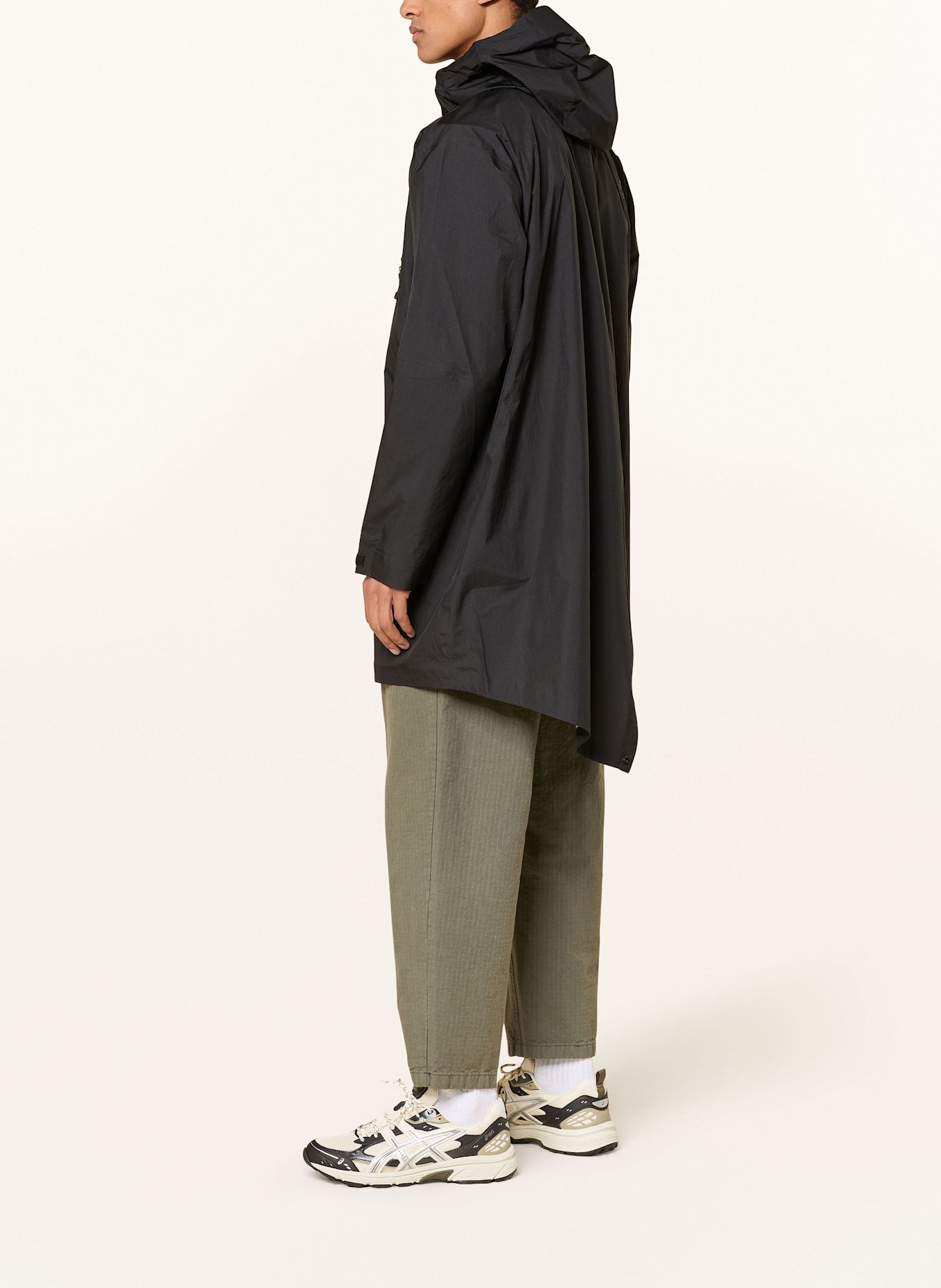 THE NORTH FACE Oversized-Regenmantel RAIN: SCHWARZ