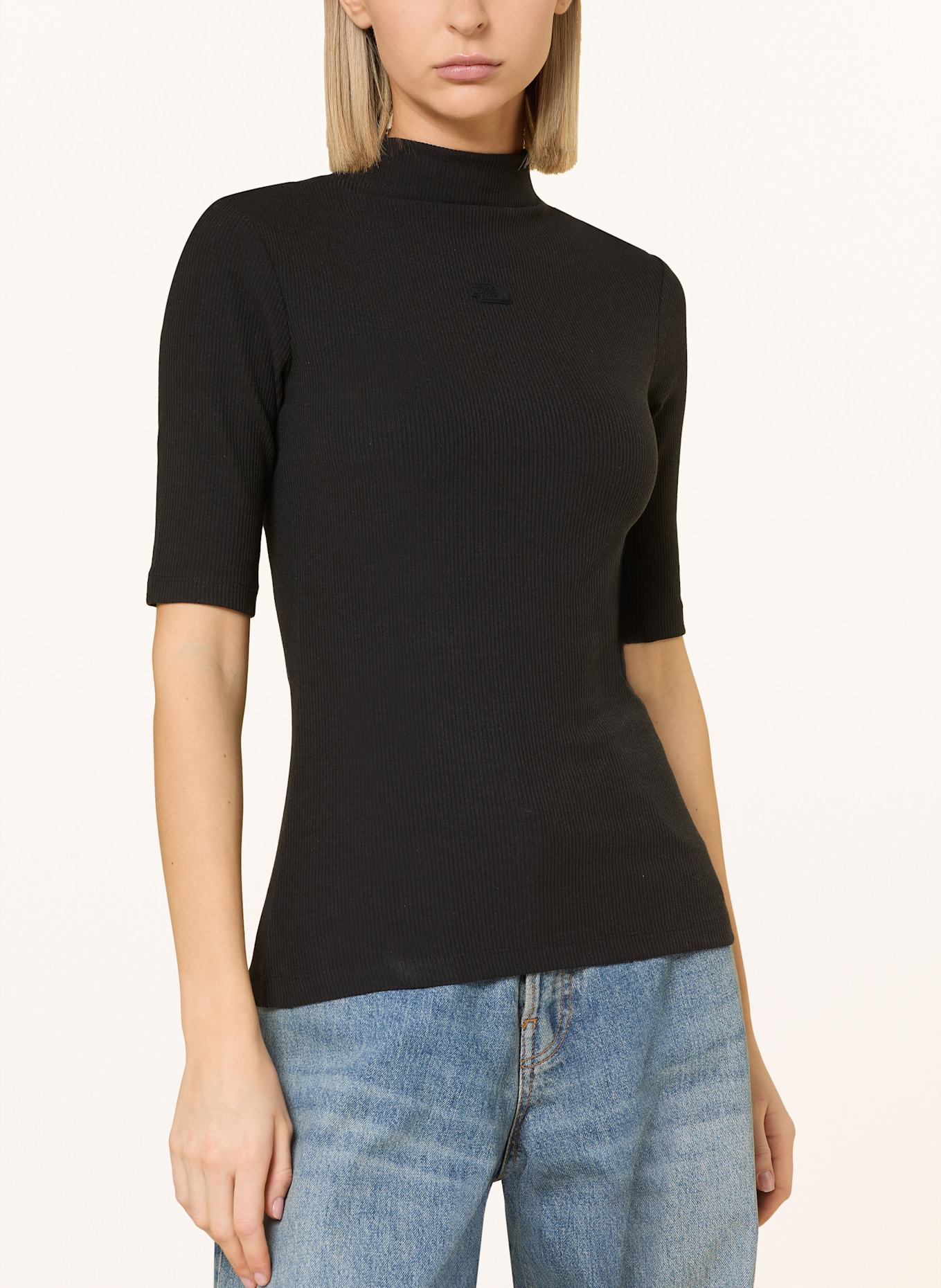 THE NORTH FACE Shirt mit 3/4-Arm: SCHWARZ