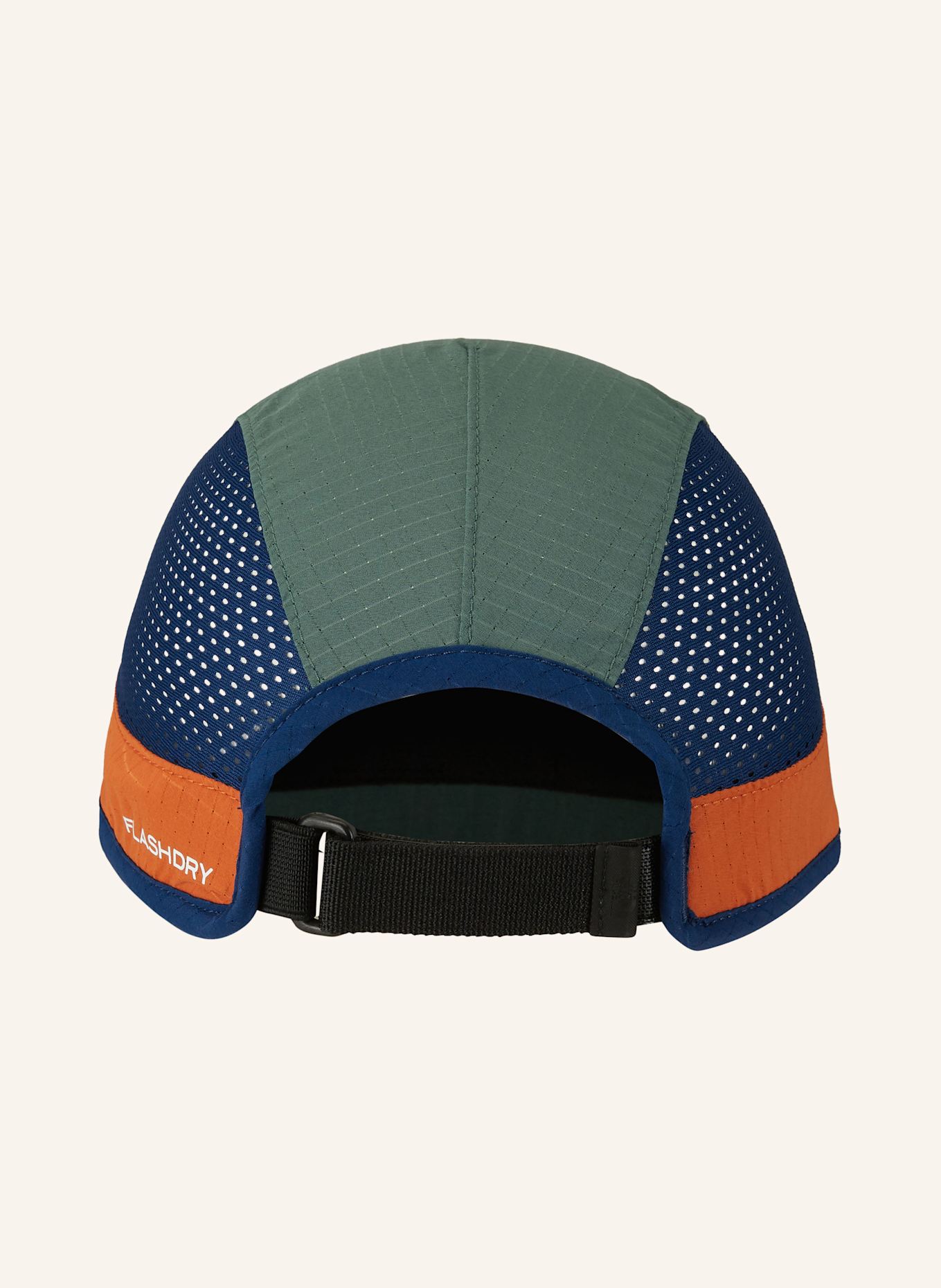 THE NORTH FACE Cap SUMMER LT RUN: GRÜN/ DUNKELORANGE/ DUNKELBLAU