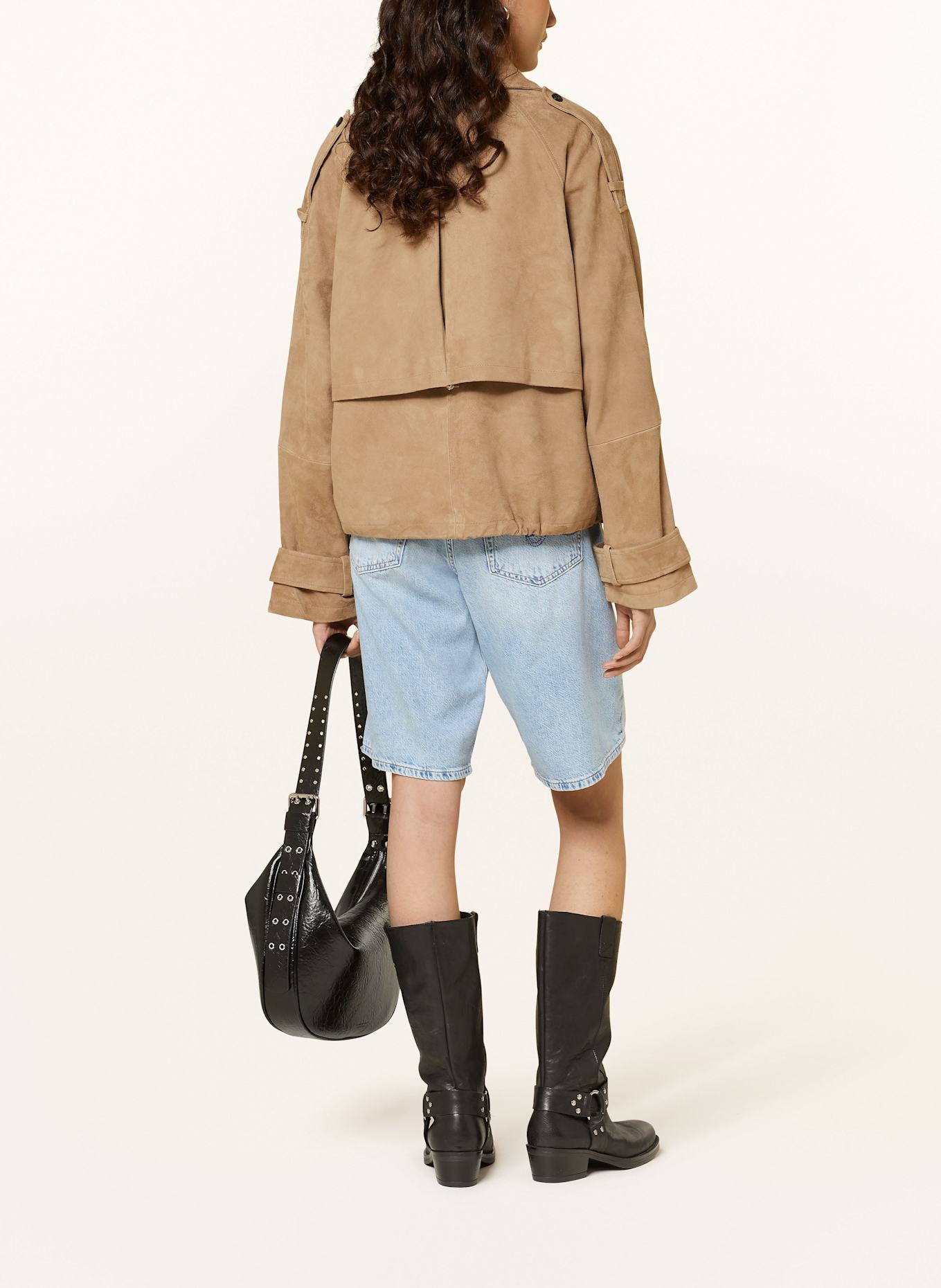 AG Jeans TALIA denim Bermuda shorts: TIMP TIMPLE