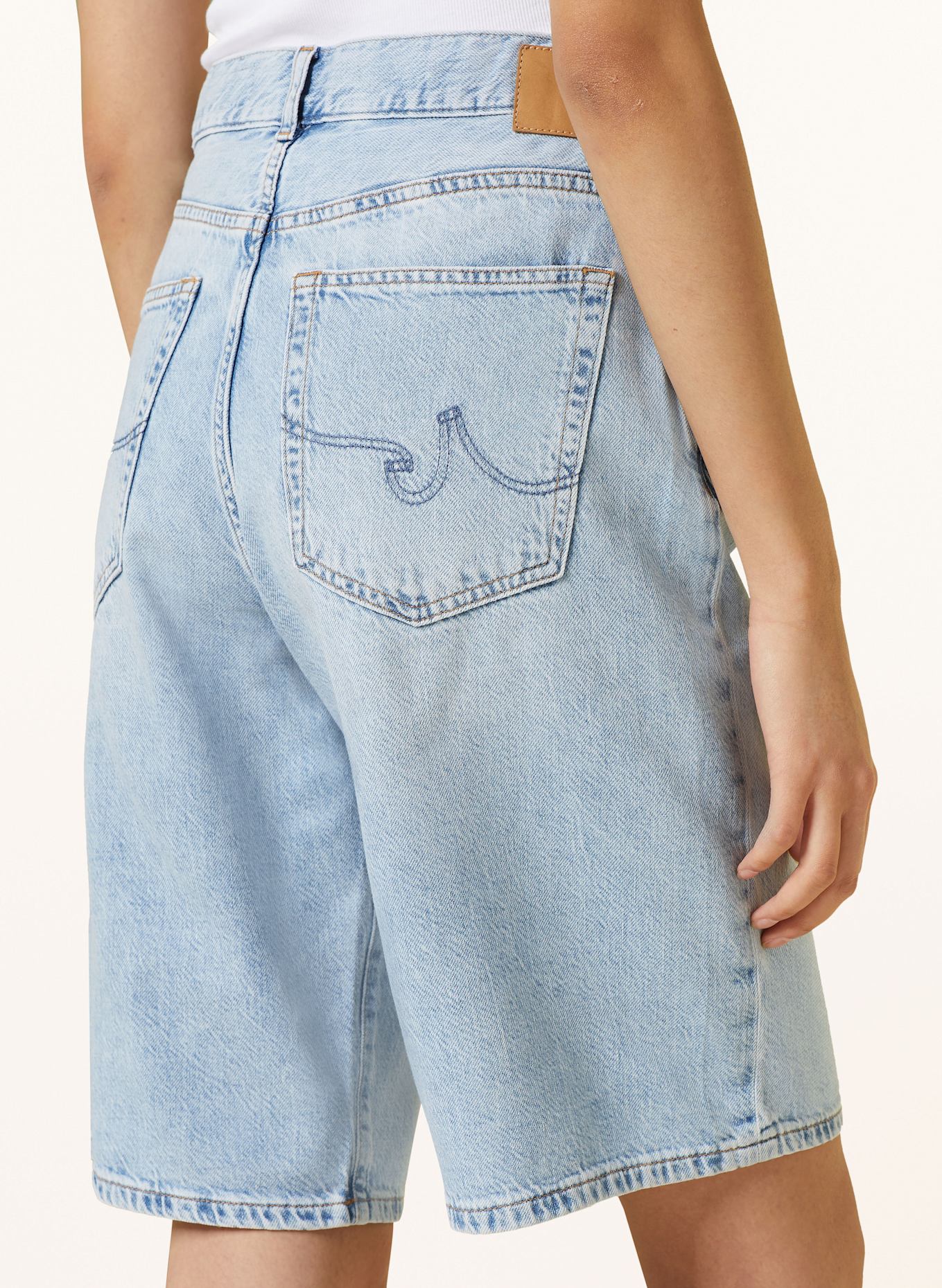 AG Jeans TALIA denim Bermuda shorts: TIMP TIMPLE