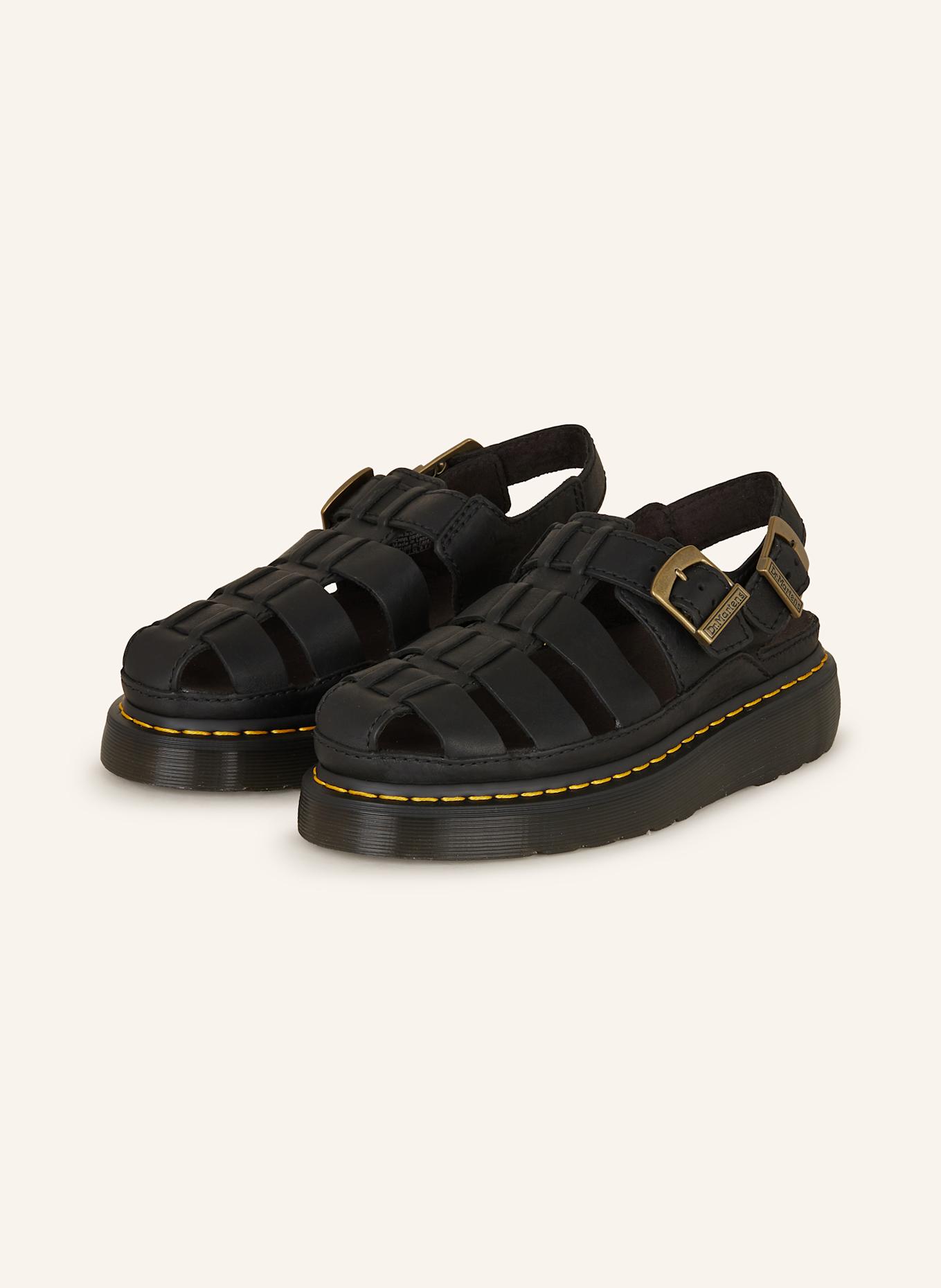 Dr. Martens Platform sandals WRENLIE: BLACK