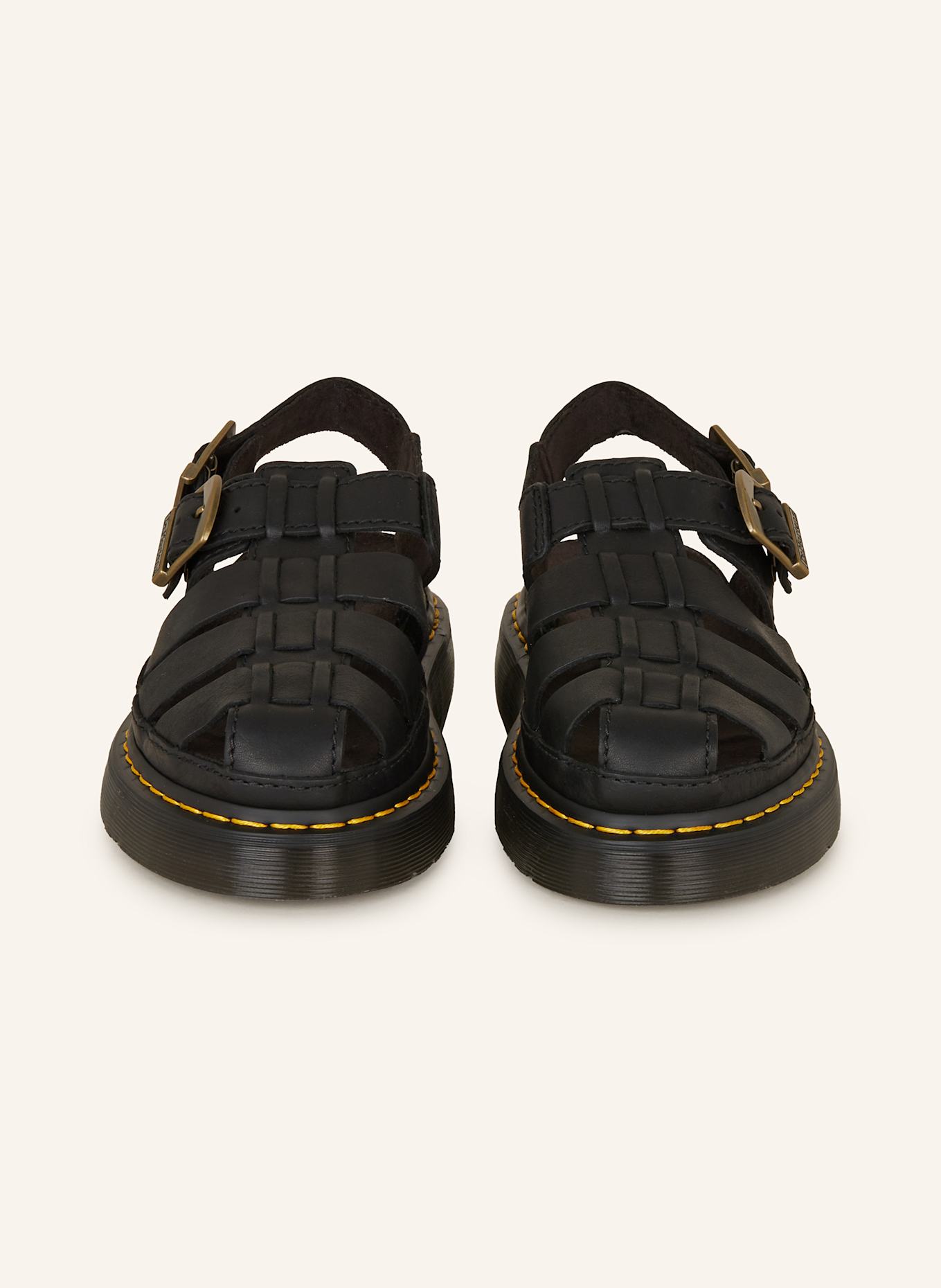 Dr. Martens Platform sandals WRENLIE: BLACK